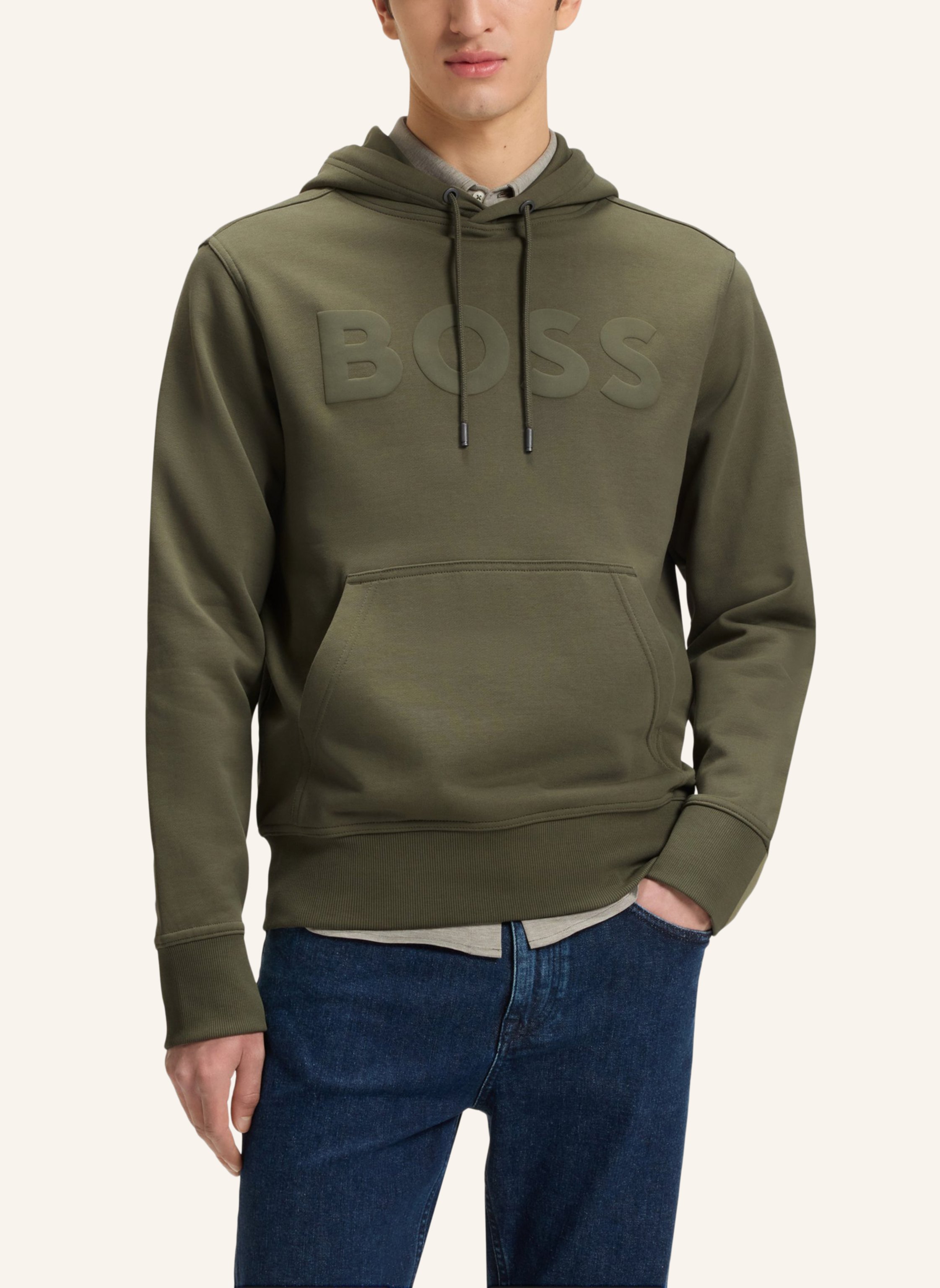 Thumbnail - Boss Hoodie Webasic gruen