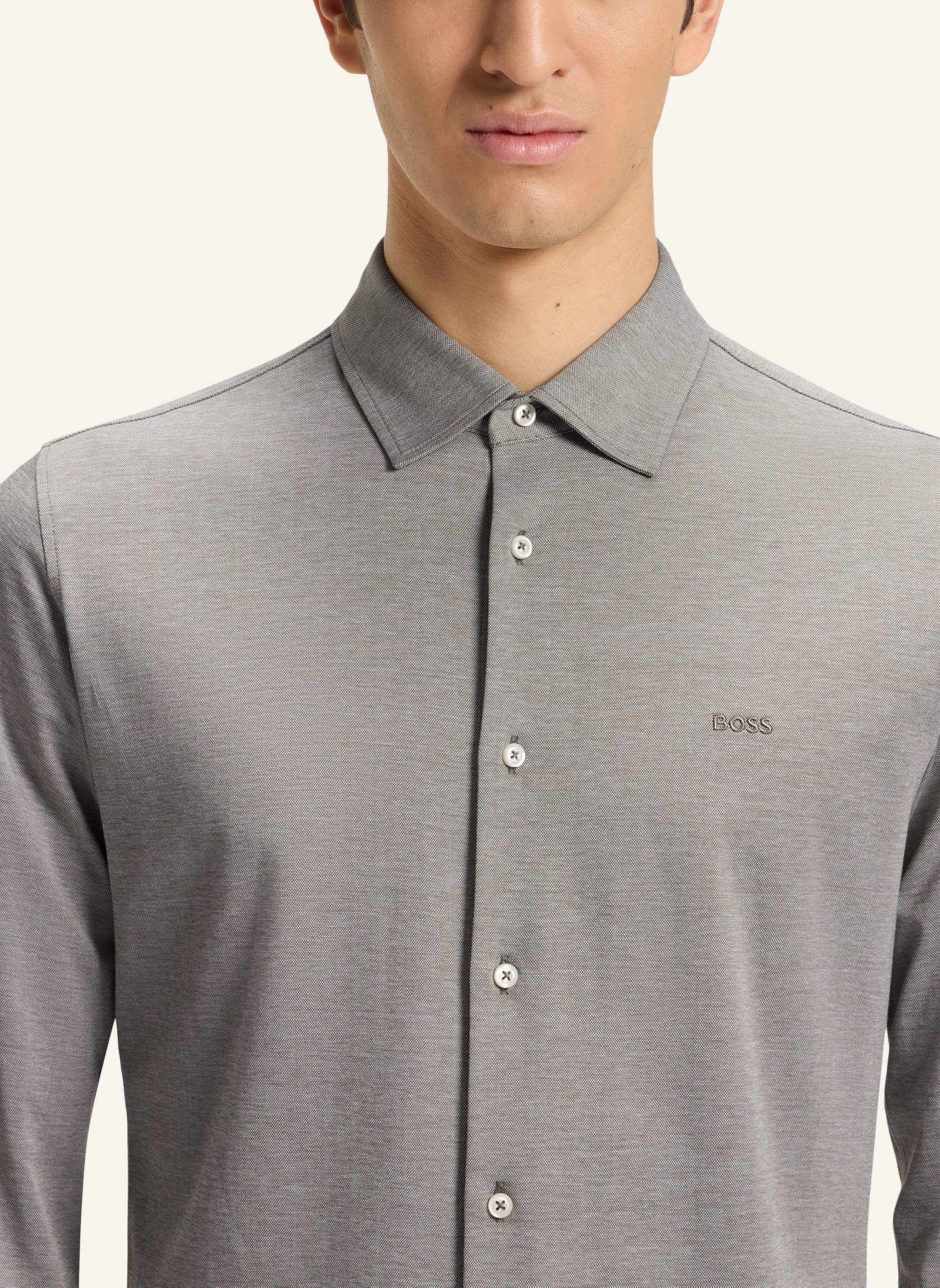 Thumbnail - Boss Hemd Slim Fit gruen