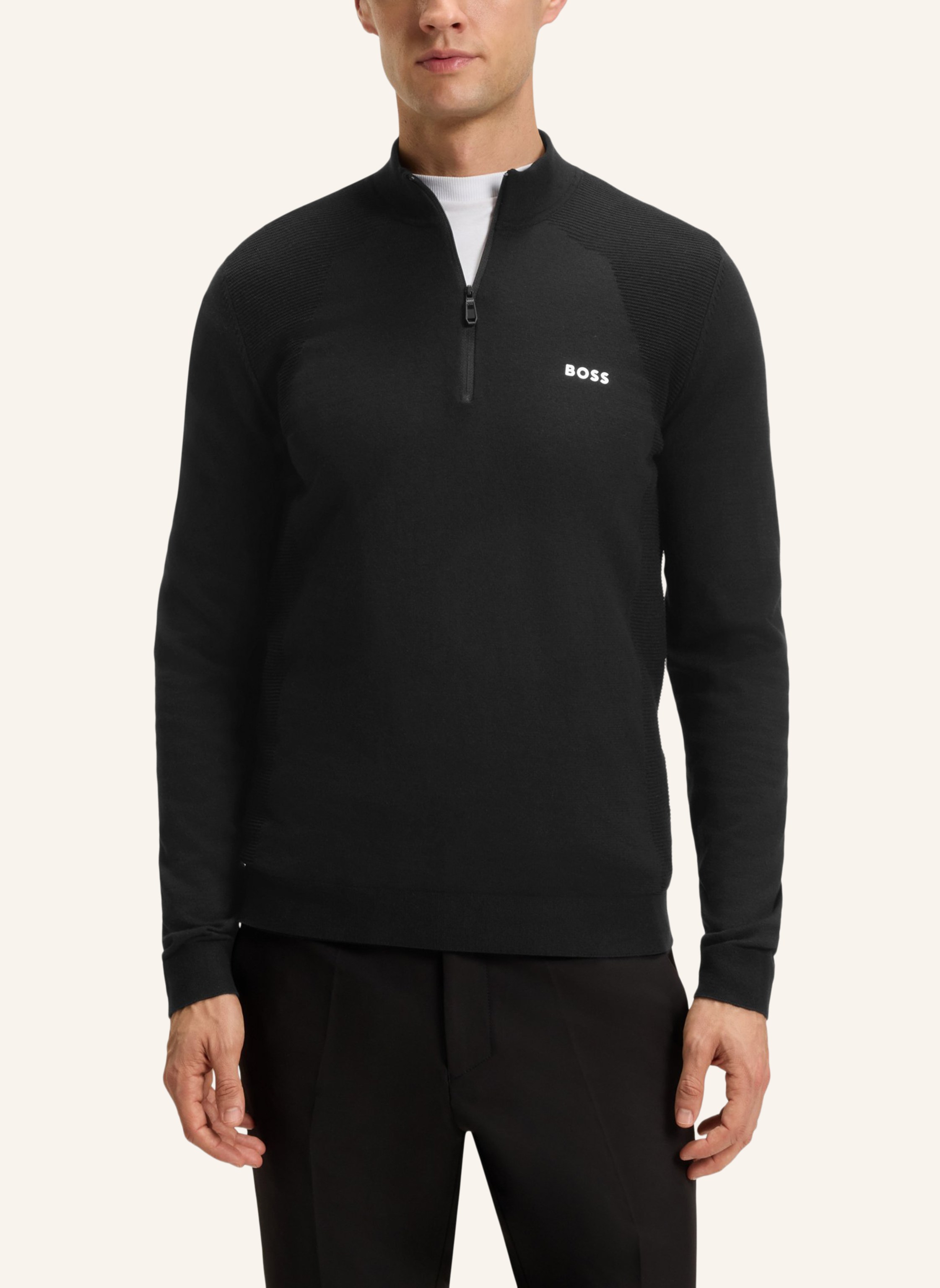 Thumbnail - Boss Pullover K_Momentum-Lite Mn Regular Fit schwarz