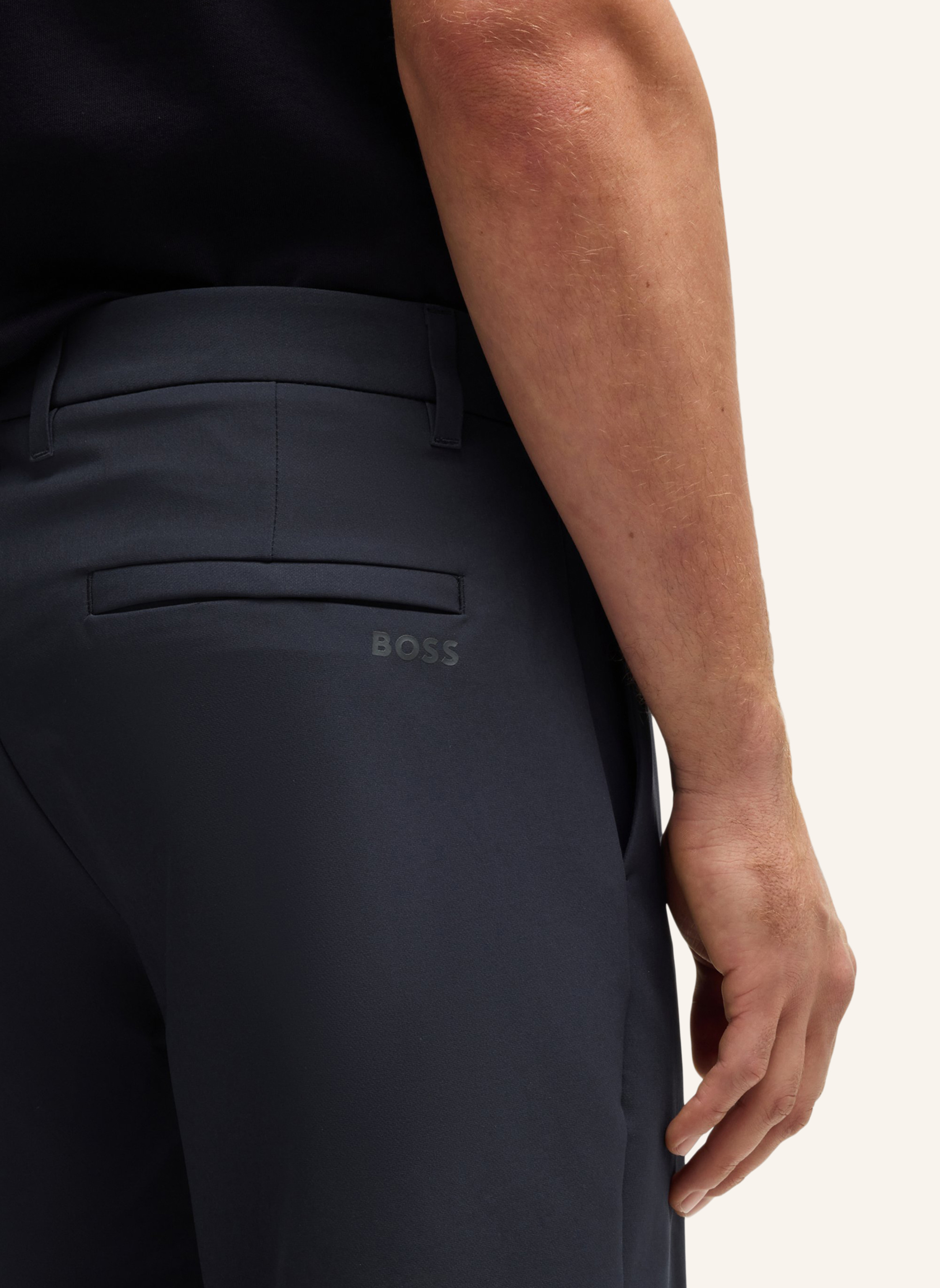 Thumbnail - Boss Short S_Commuter_10.5 Inch Slim Fit blau