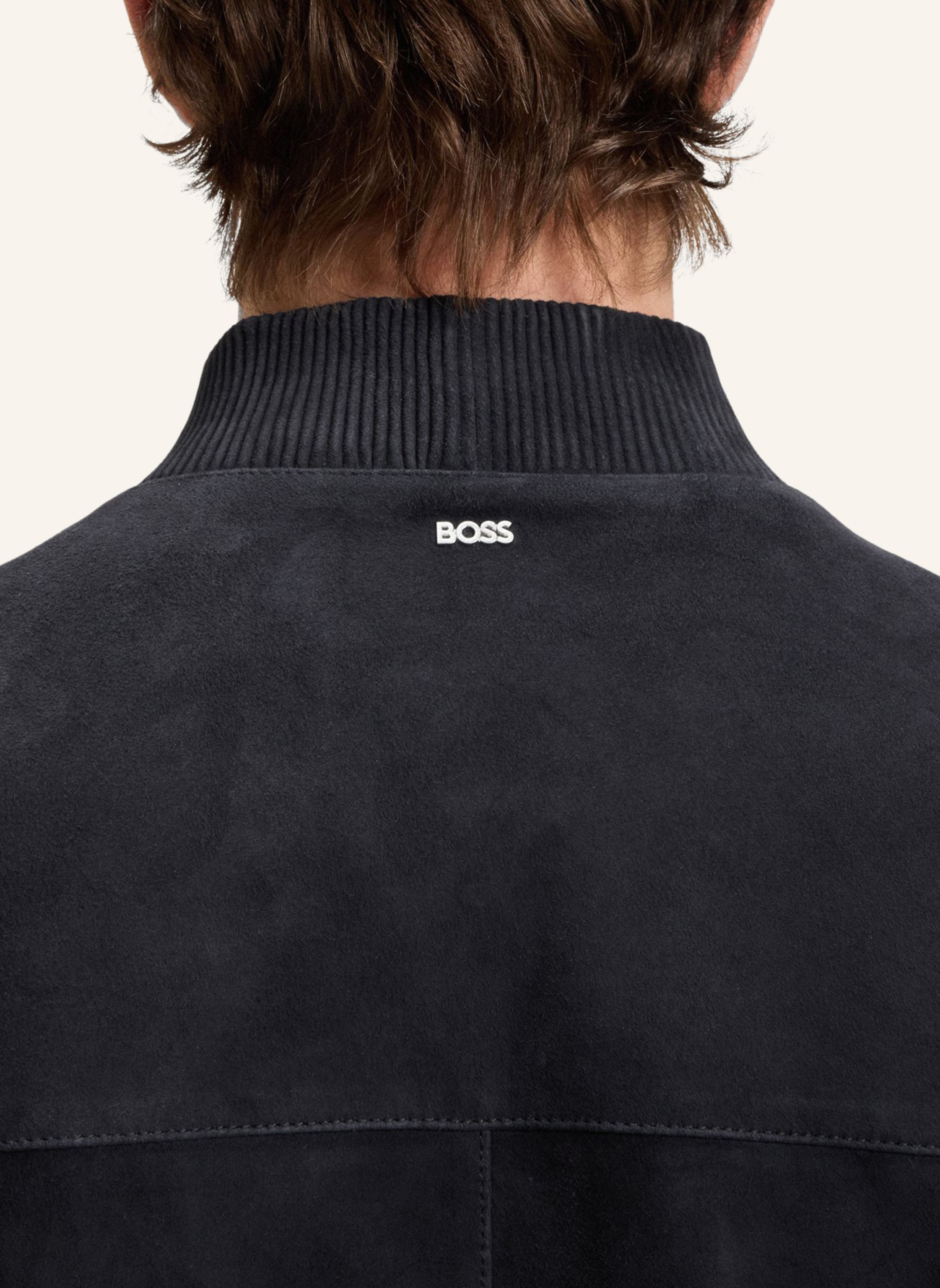 Thumbnail - Boss Lederjacke H-Muller Regular Fit blau