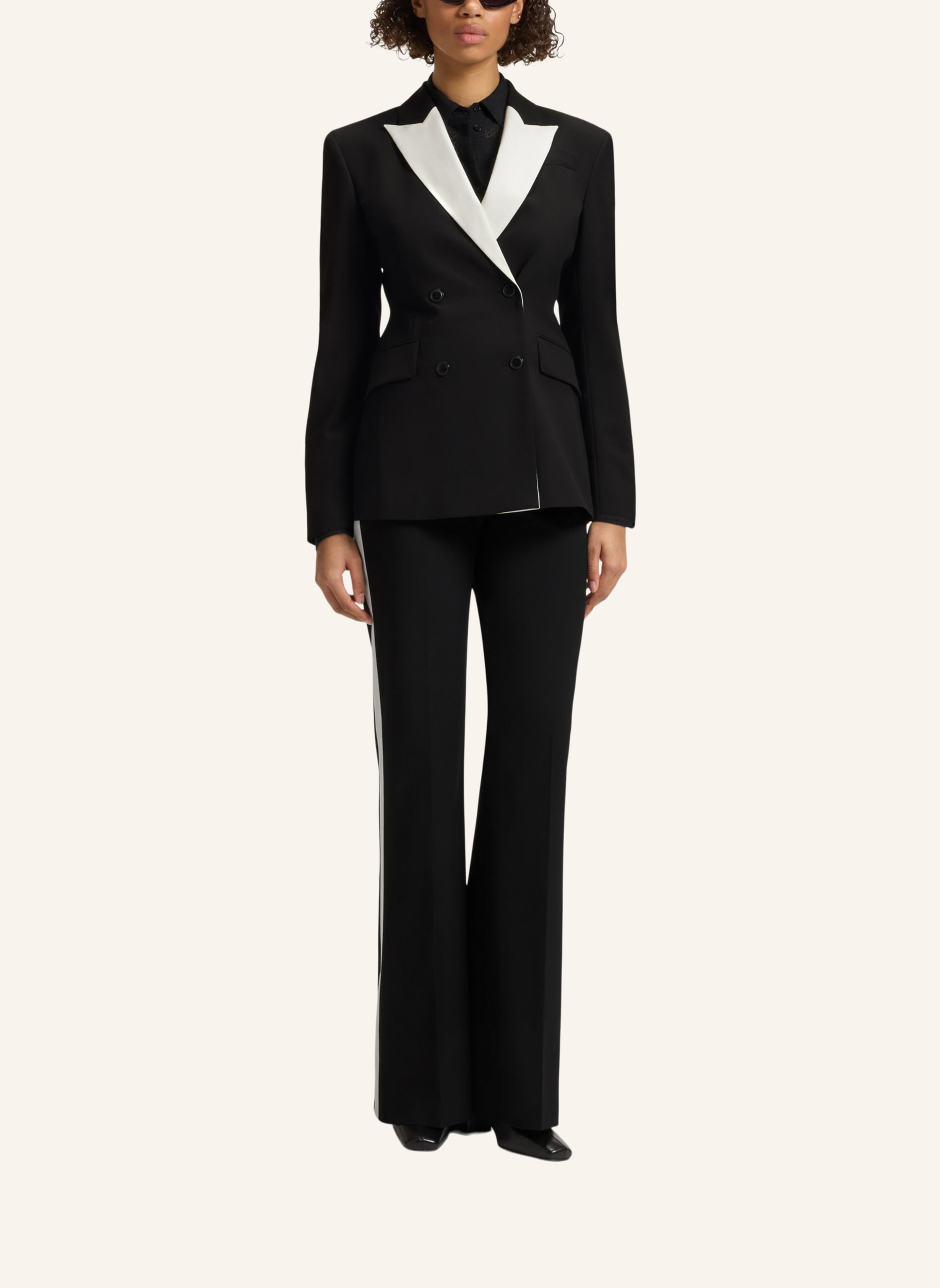 Thumbnail - Hugo Business Hose Hizana Regular Fit schwarz