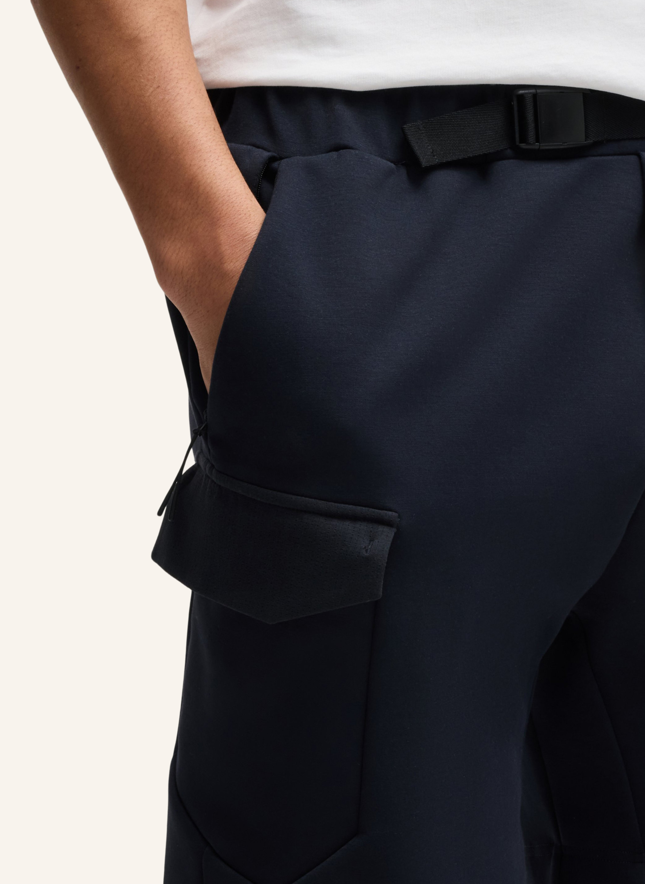 Thumbnail - Boss Casual Hose Hariq Short Glamping Regular Fit blau
