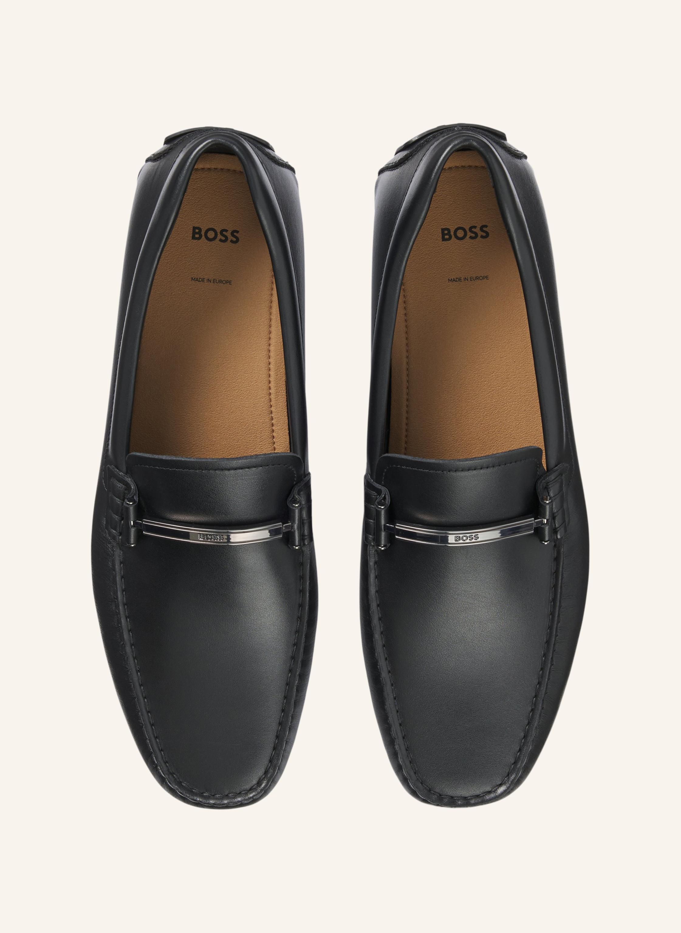 Thumbnail - Boss Casual Slipper Noel_Mocc_Ltfhw schwarz