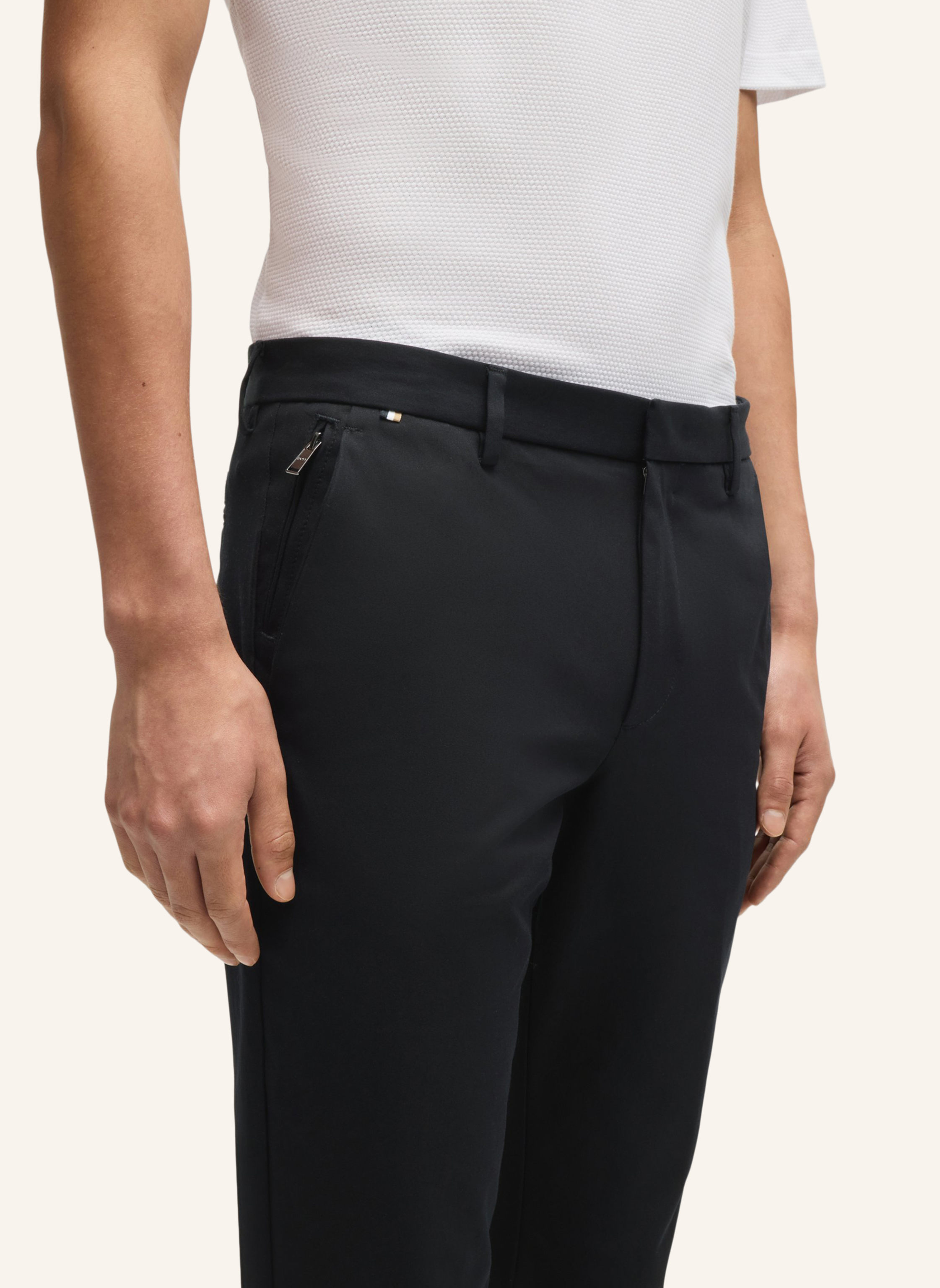Thumbnail - Boss Casual Hose Kaito1_T Slim Fit schwarz