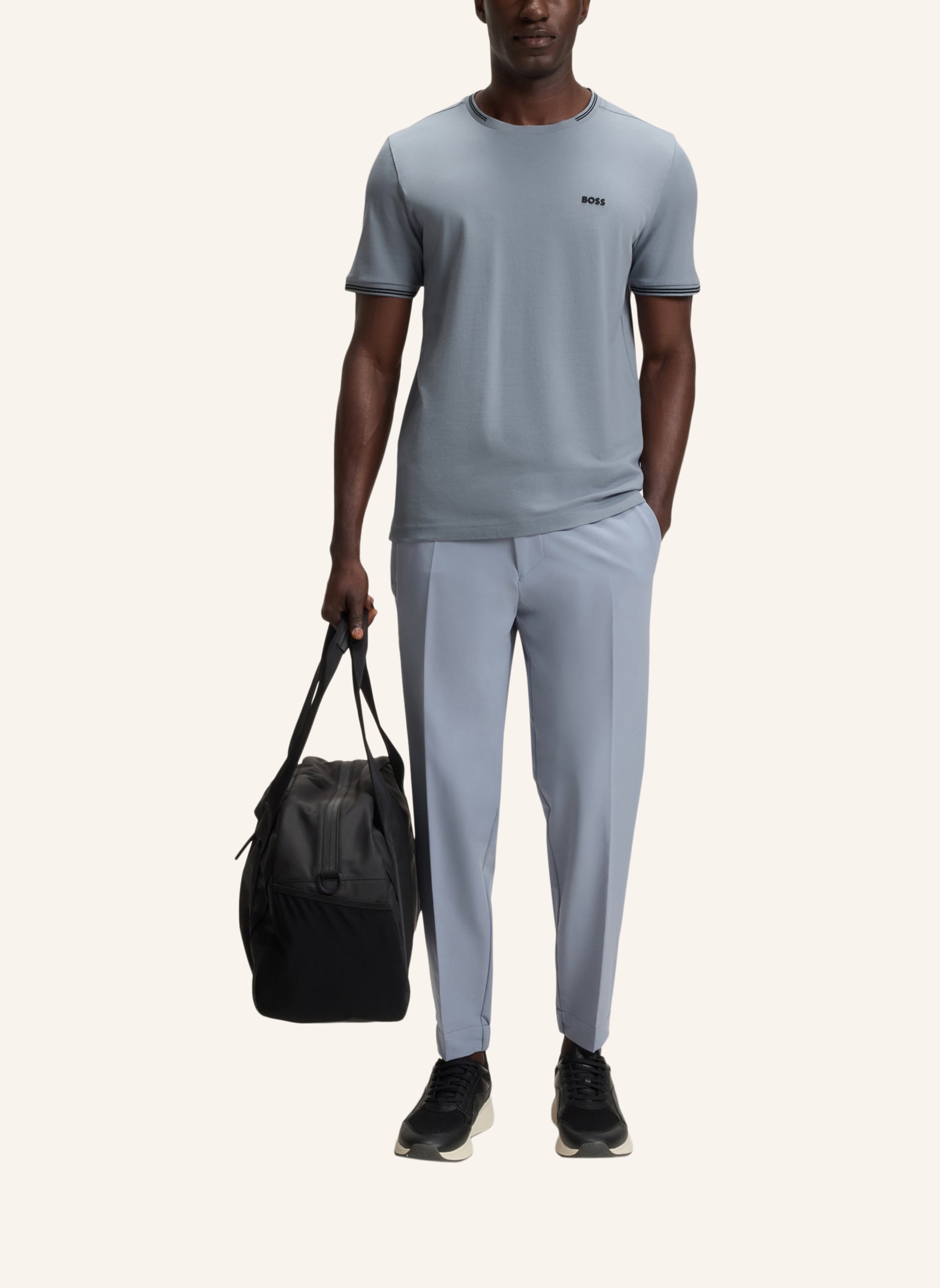 Thumbnail - Boss T-Shirt Taul grau