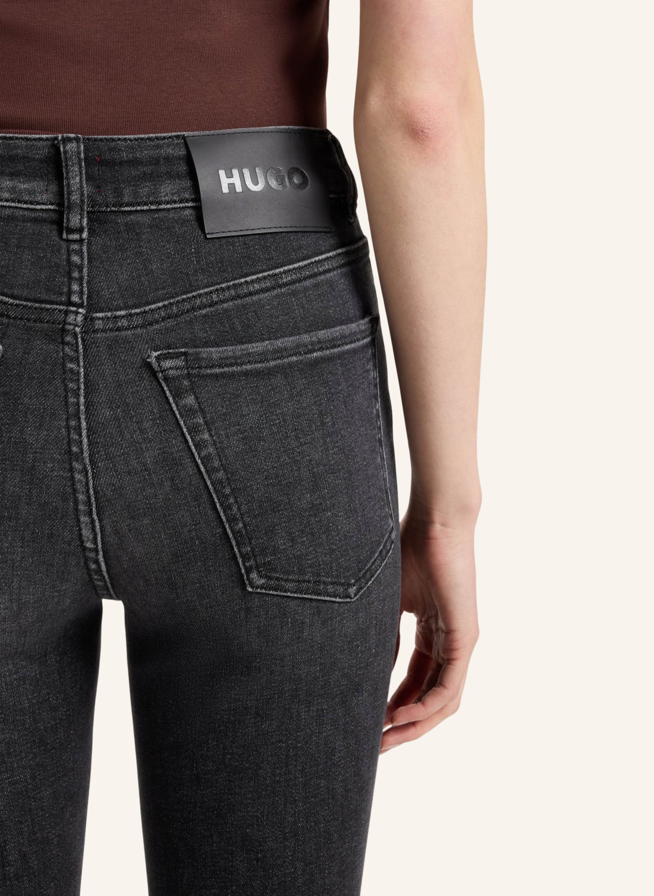 Thumbnail - Hugo Jeans Girali_2 Skinny Fit grau