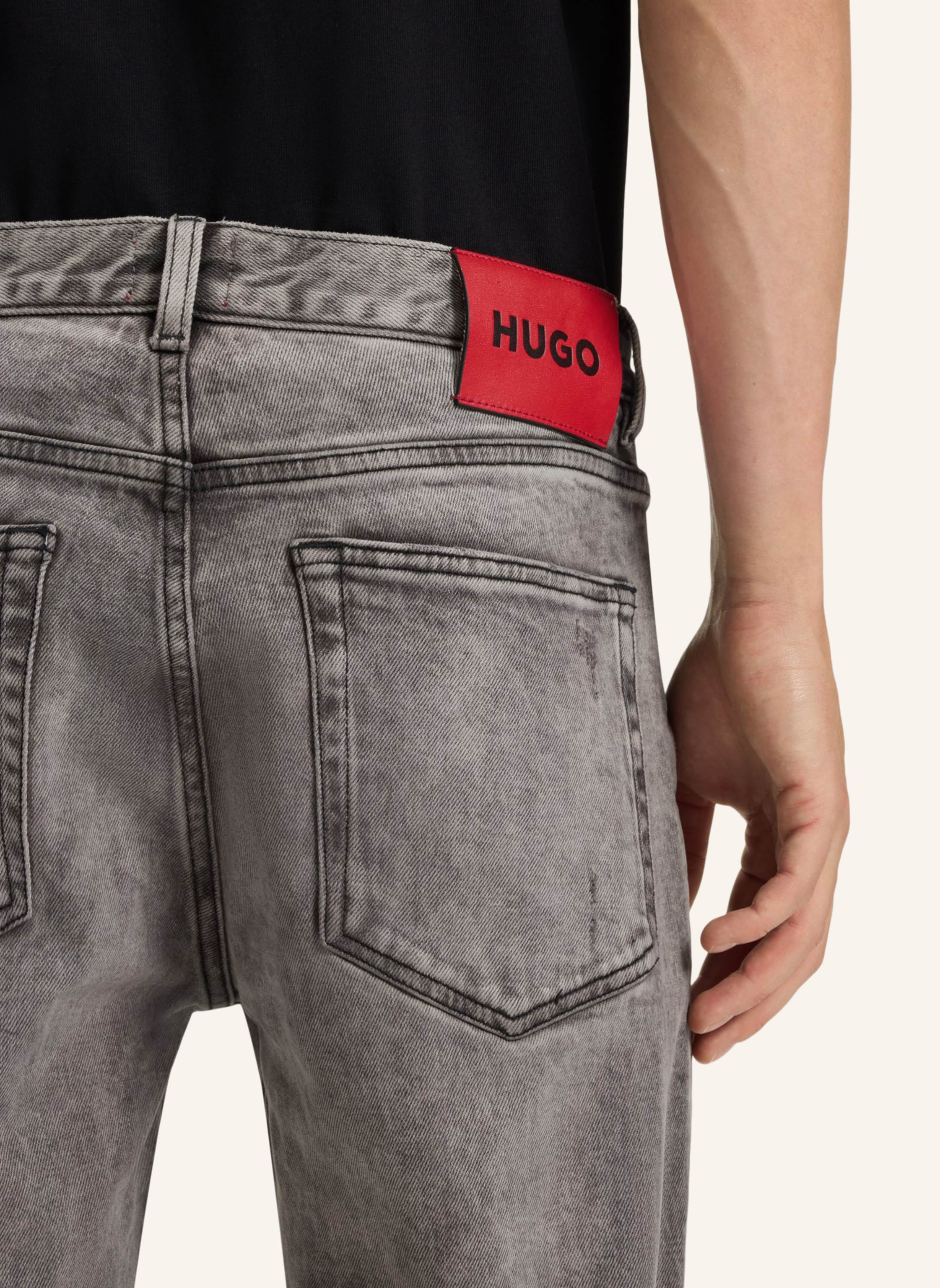 Thumbnail - Hugo Jeans Hugo 734 Extra-Slim Fit silber