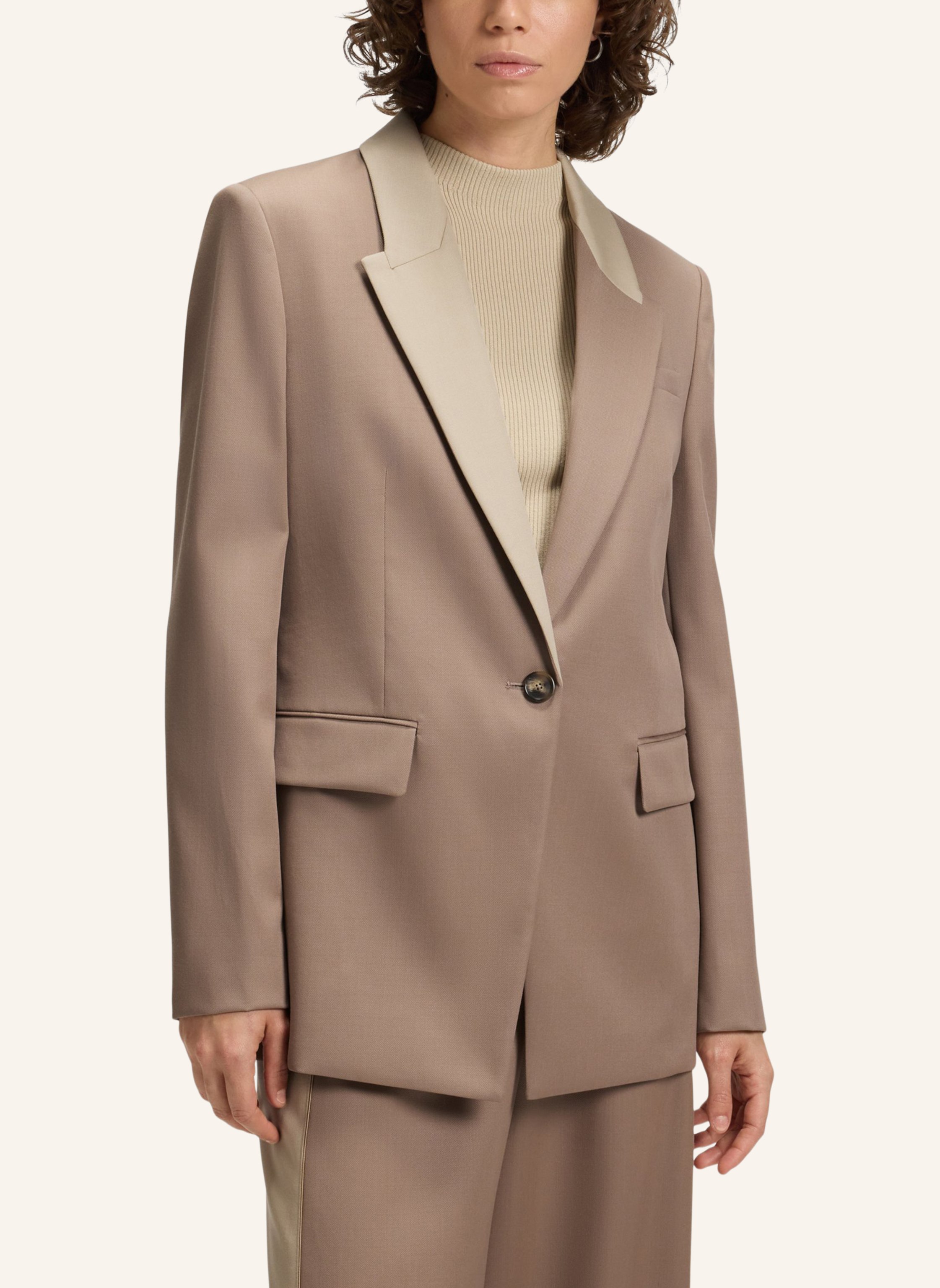 Thumbnail - Boss Blazer janka6 Relaxed Fit braun