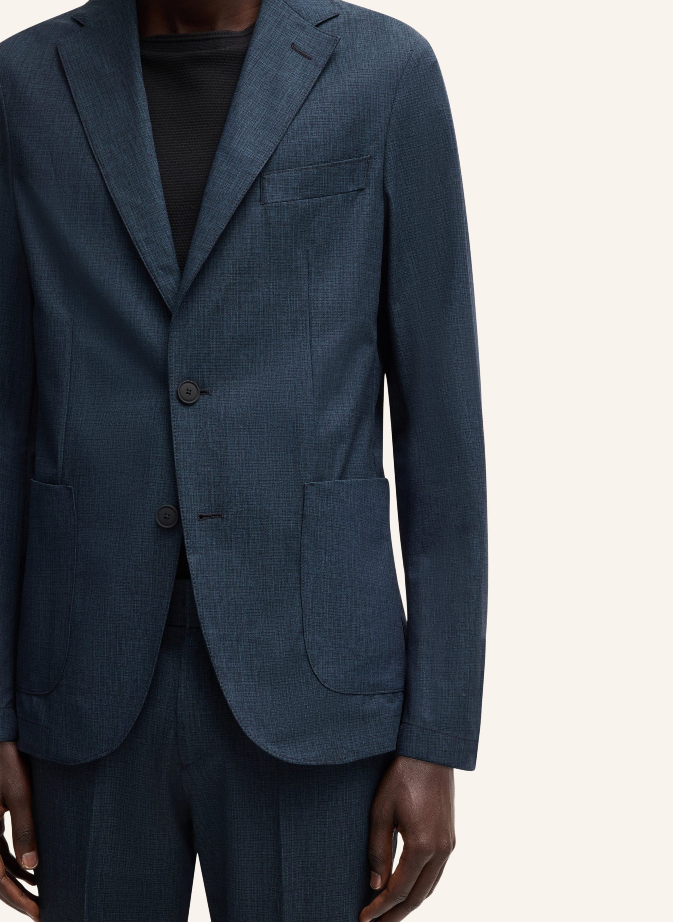 Thumbnail - Boss Blazer P-Hanry-Wg-Pk-252f blau