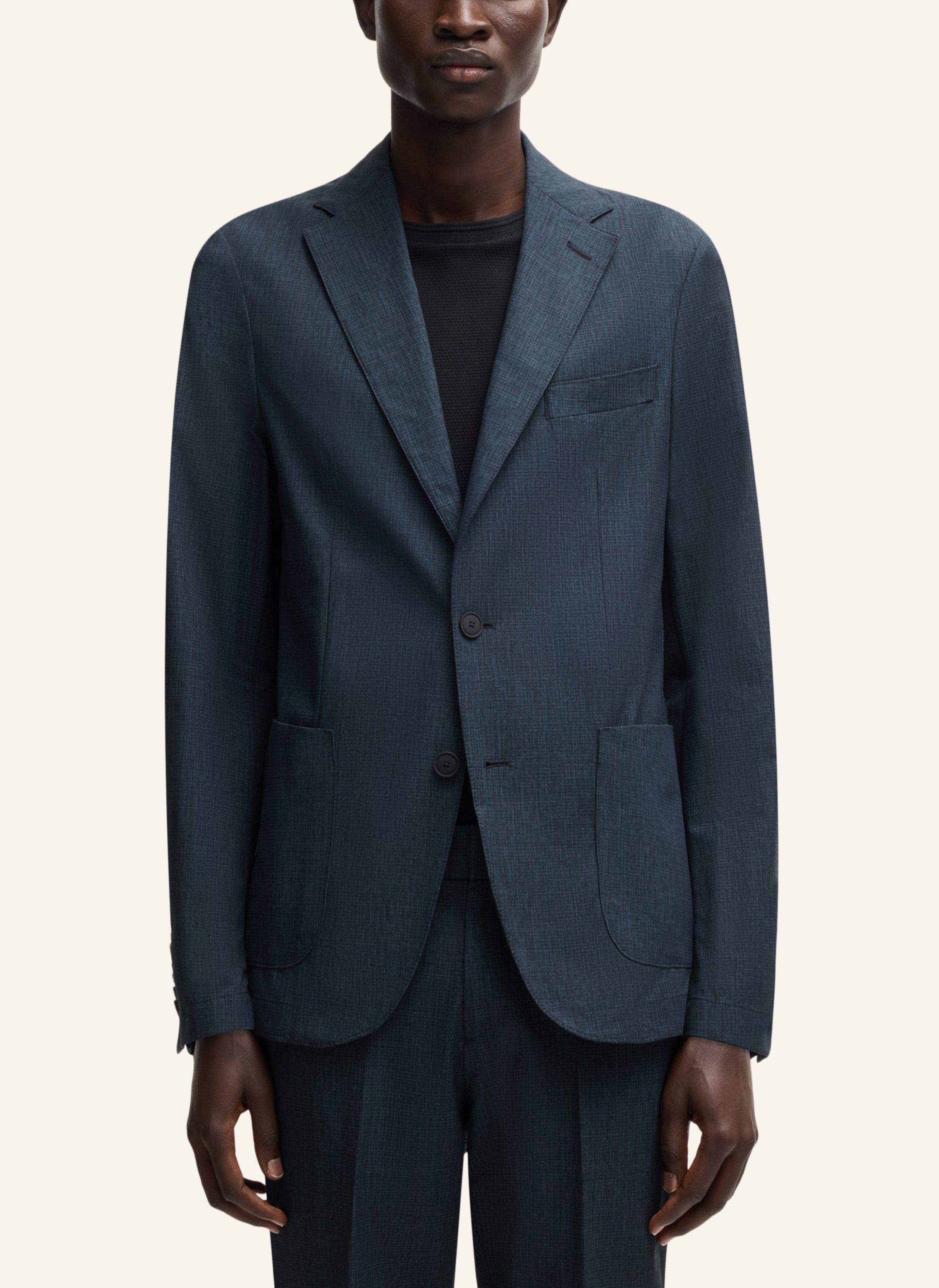 Thumbnail - Boss Blazer P-Hanry-Wg-Pk-252f blau