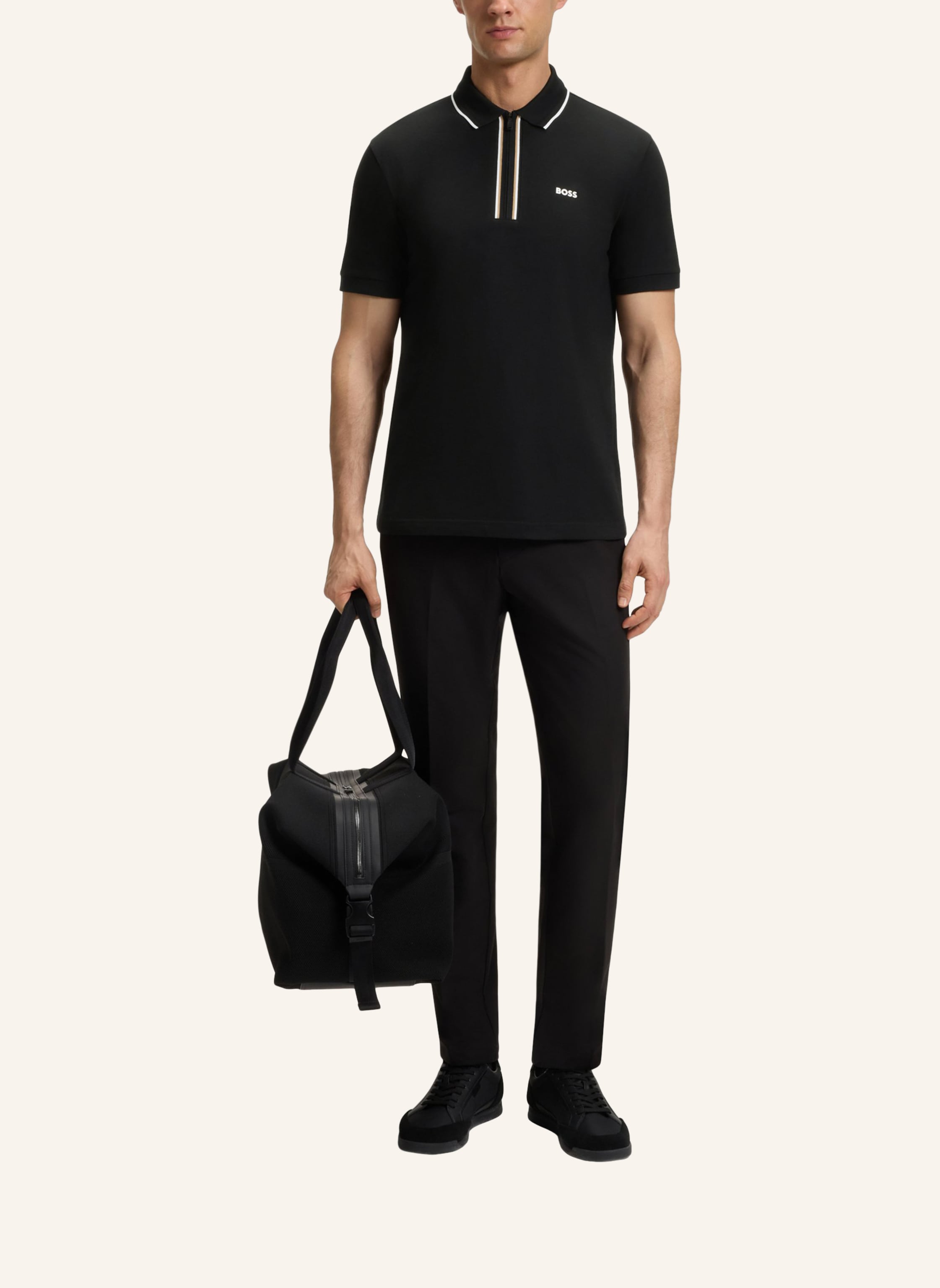 Thumbnail - Boss Poloshirt Philix Goc Slim Fit schwarz