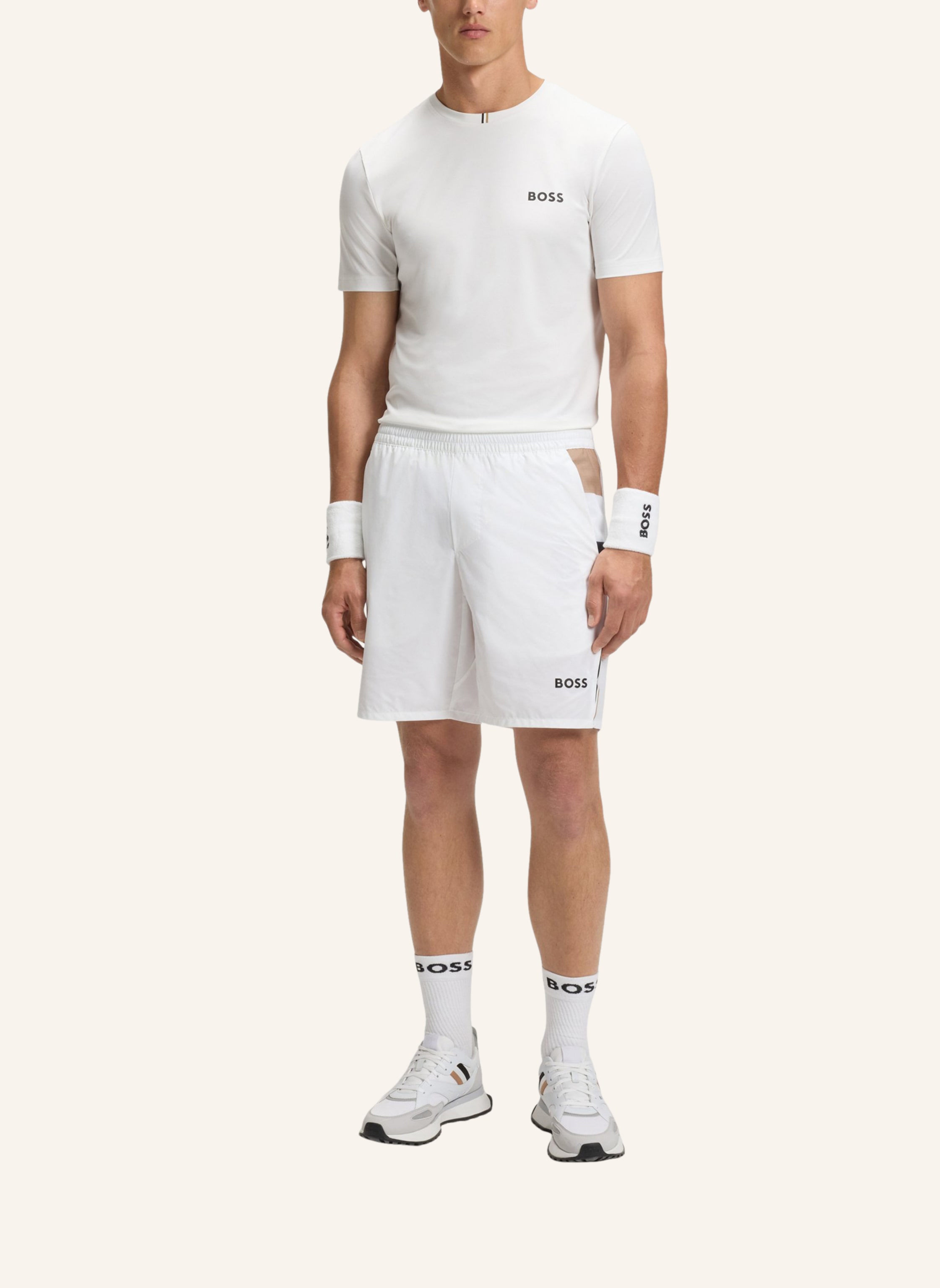 Thumbnail - Boss Tennisshorts T-Match weiss