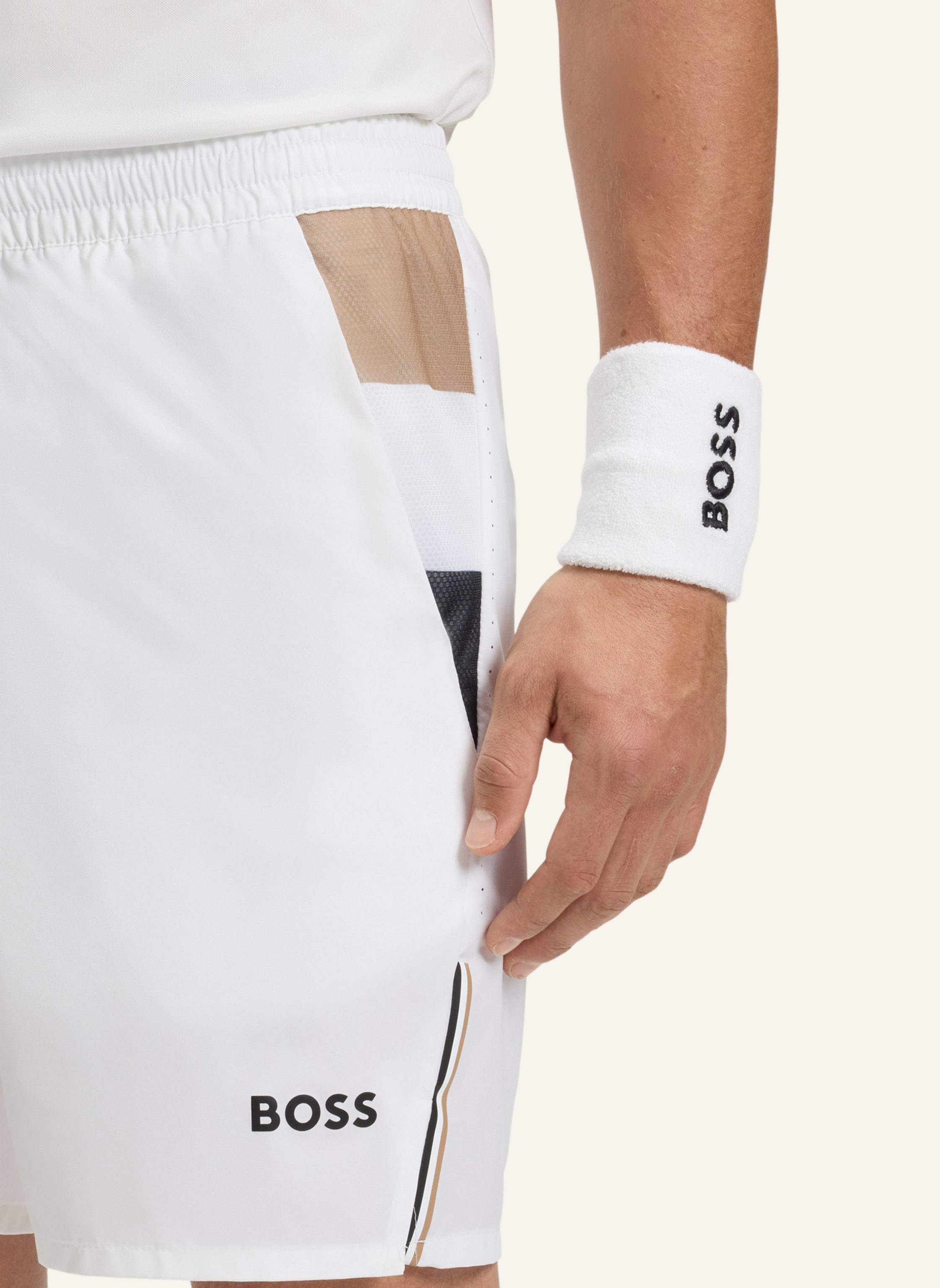 Thumbnail - Boss Short S_T-Match 9 Inch Regular Fit weiss