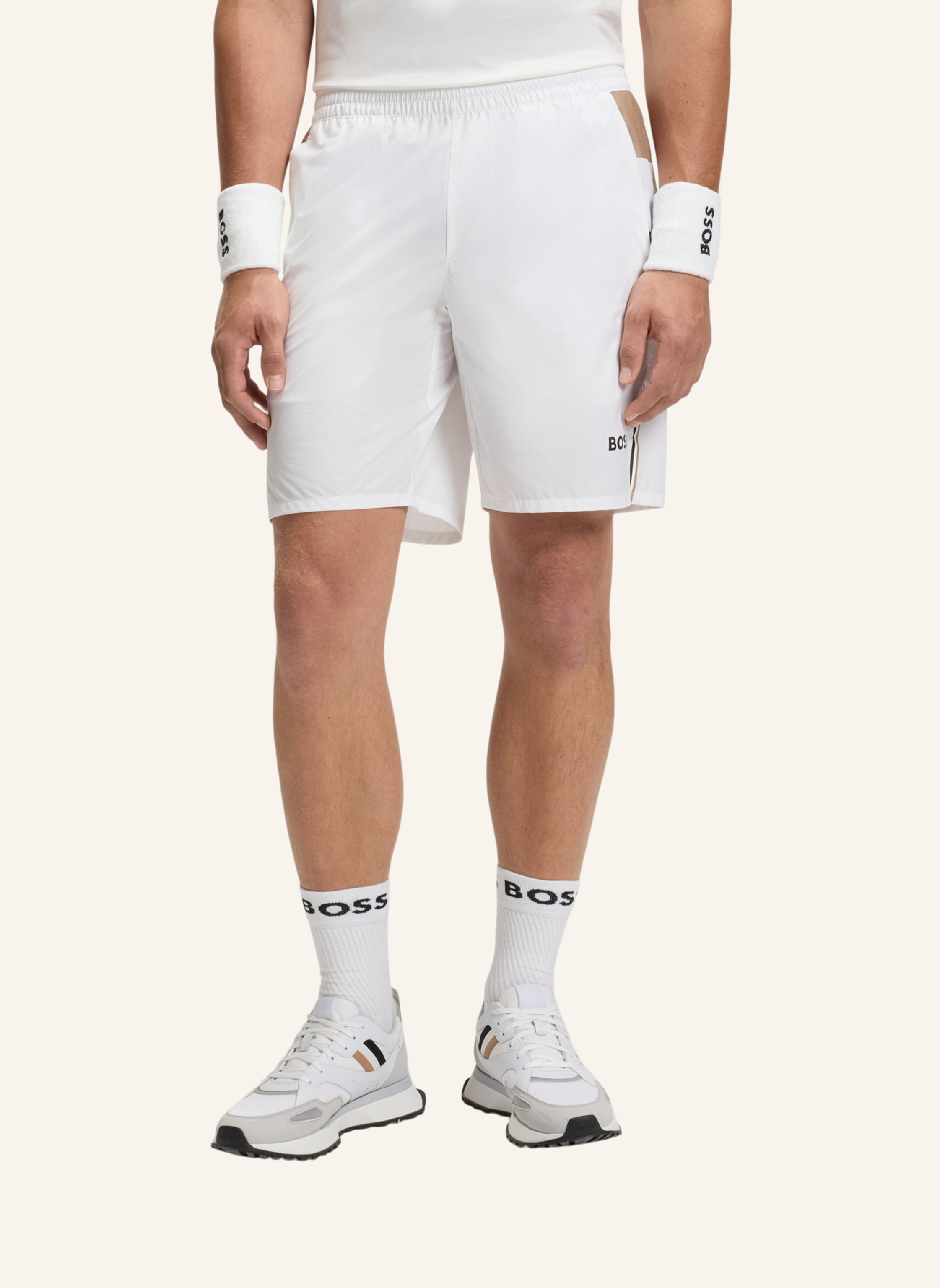 Thumbnail - Boss Short S_T-Match 9 Inch Regular Fit weiss