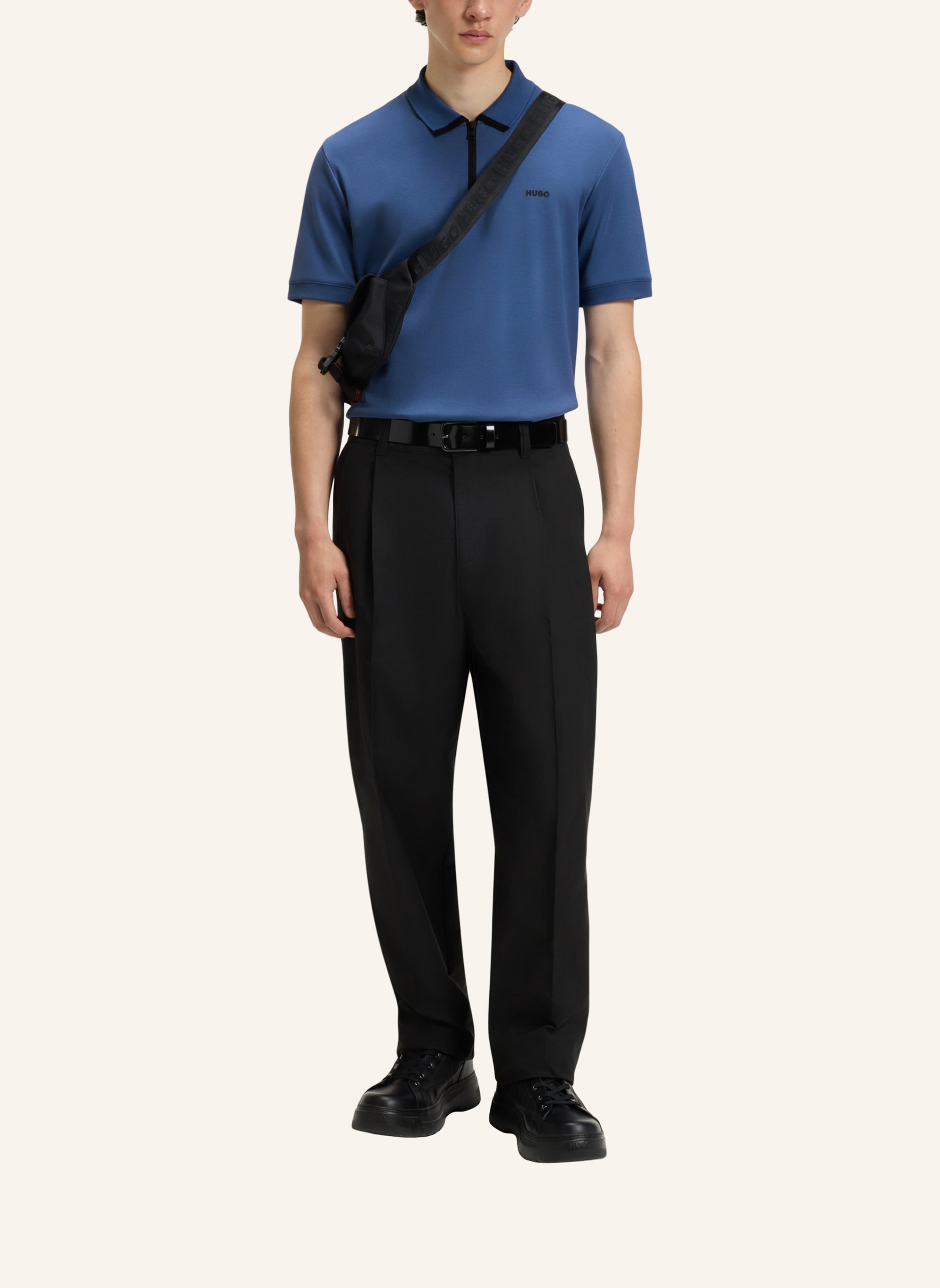 Thumbnail - Hugo Poloshirt Dalomino Regular Fit blau