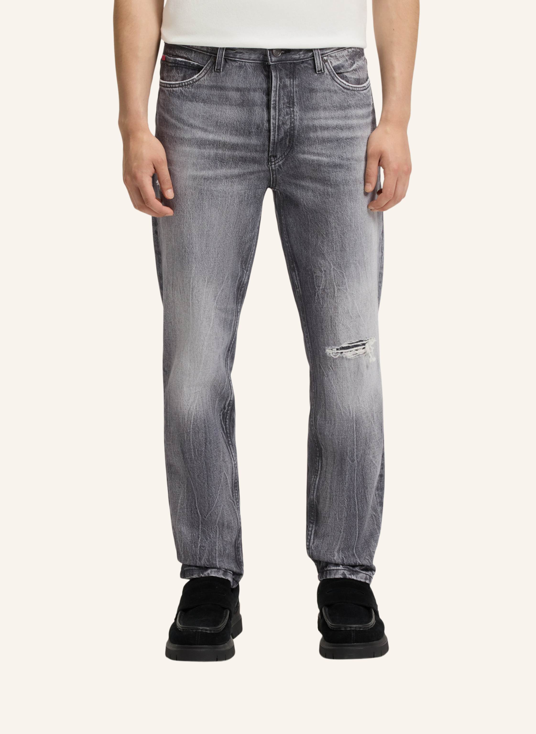 Thumbnail - Hugo Jeans Hugo 634 Tapered Fit grau