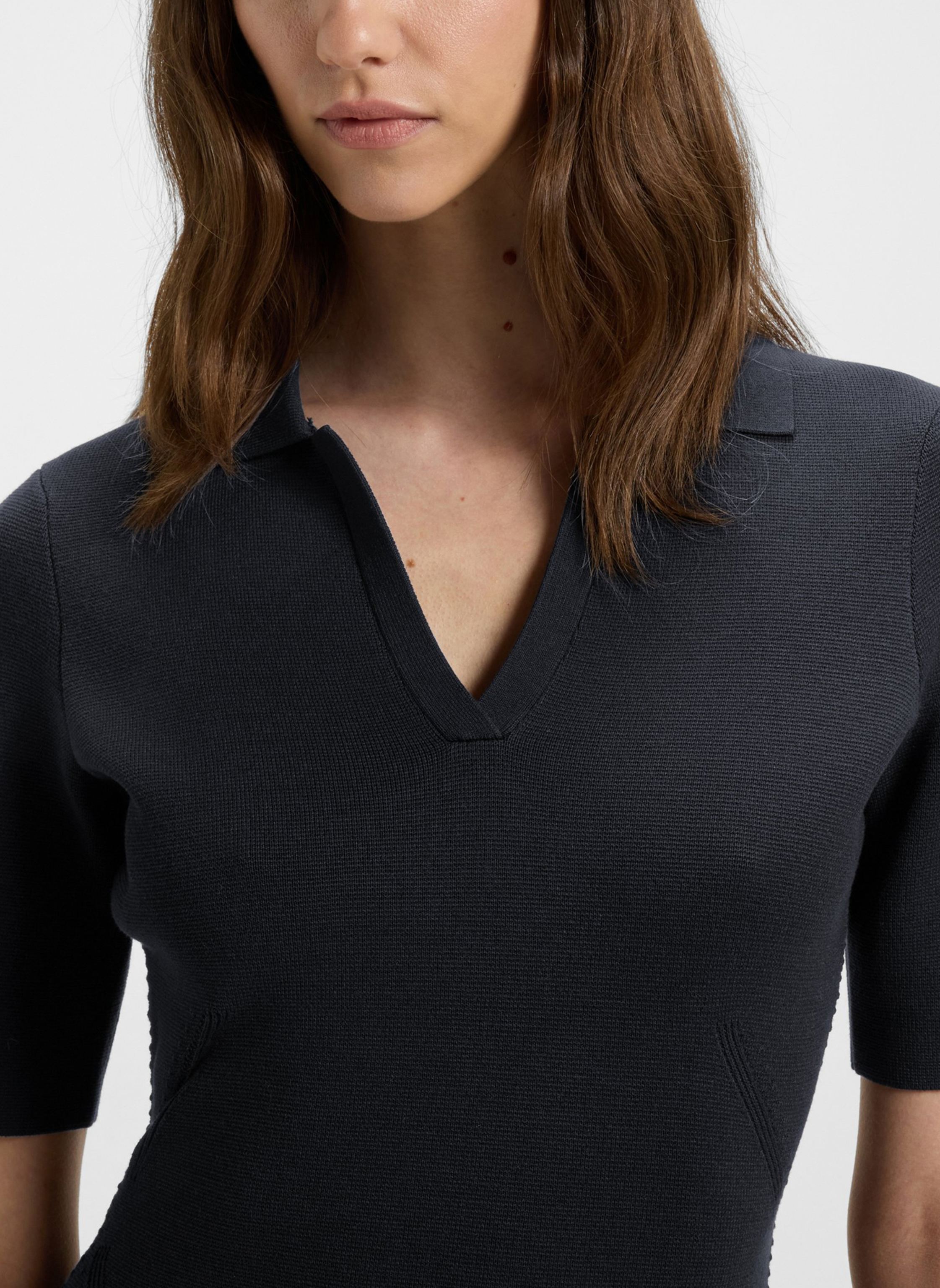 Thumbnail - Boss Gestricktes Kleid Felita blau