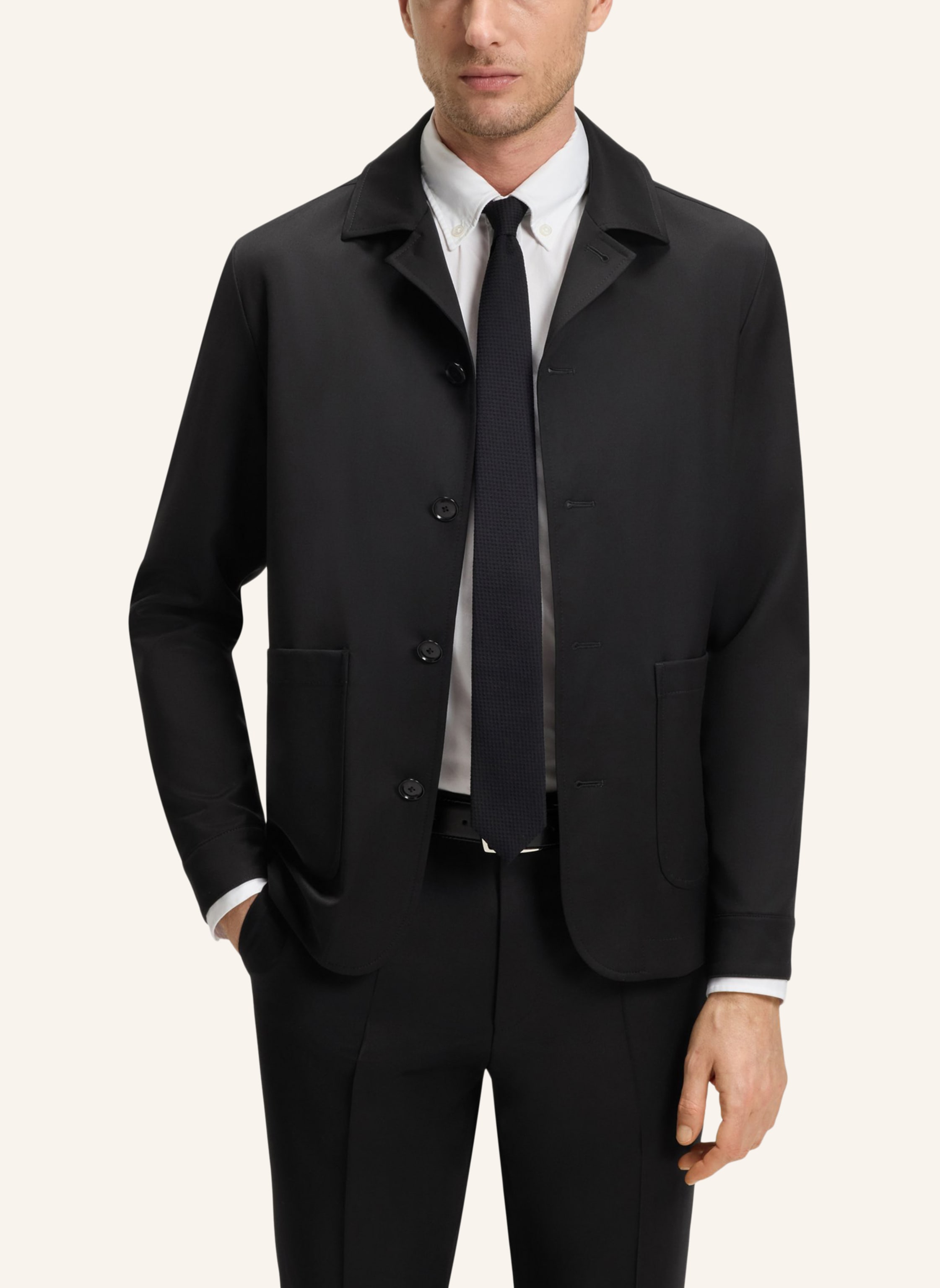 Thumbnail - Boss Blazer H-Carper-2pp-253 Regular Fit schwarz