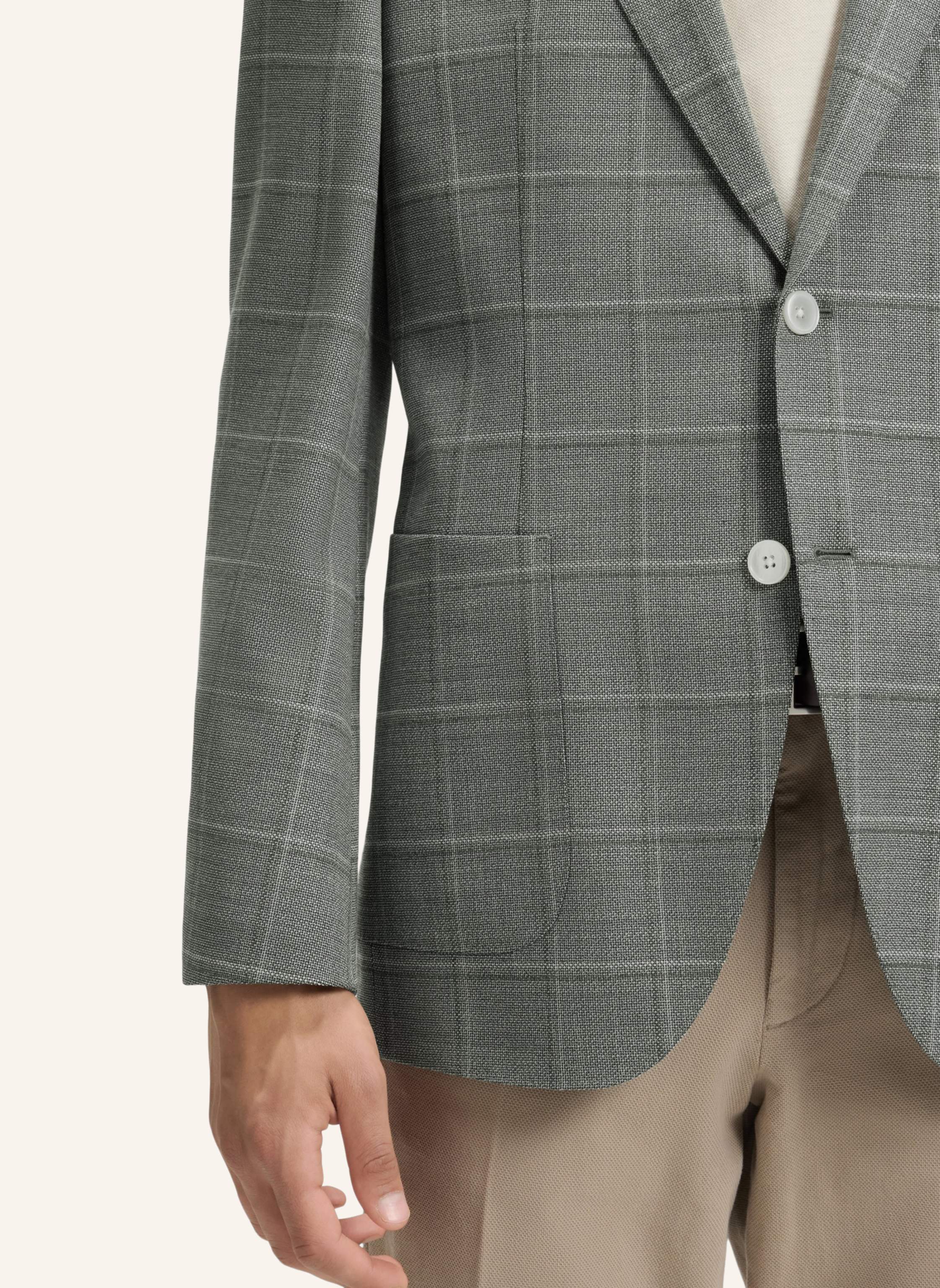 Thumbnail - Boss Blazer H-Janson-Fl-253 Regular Fit gruen