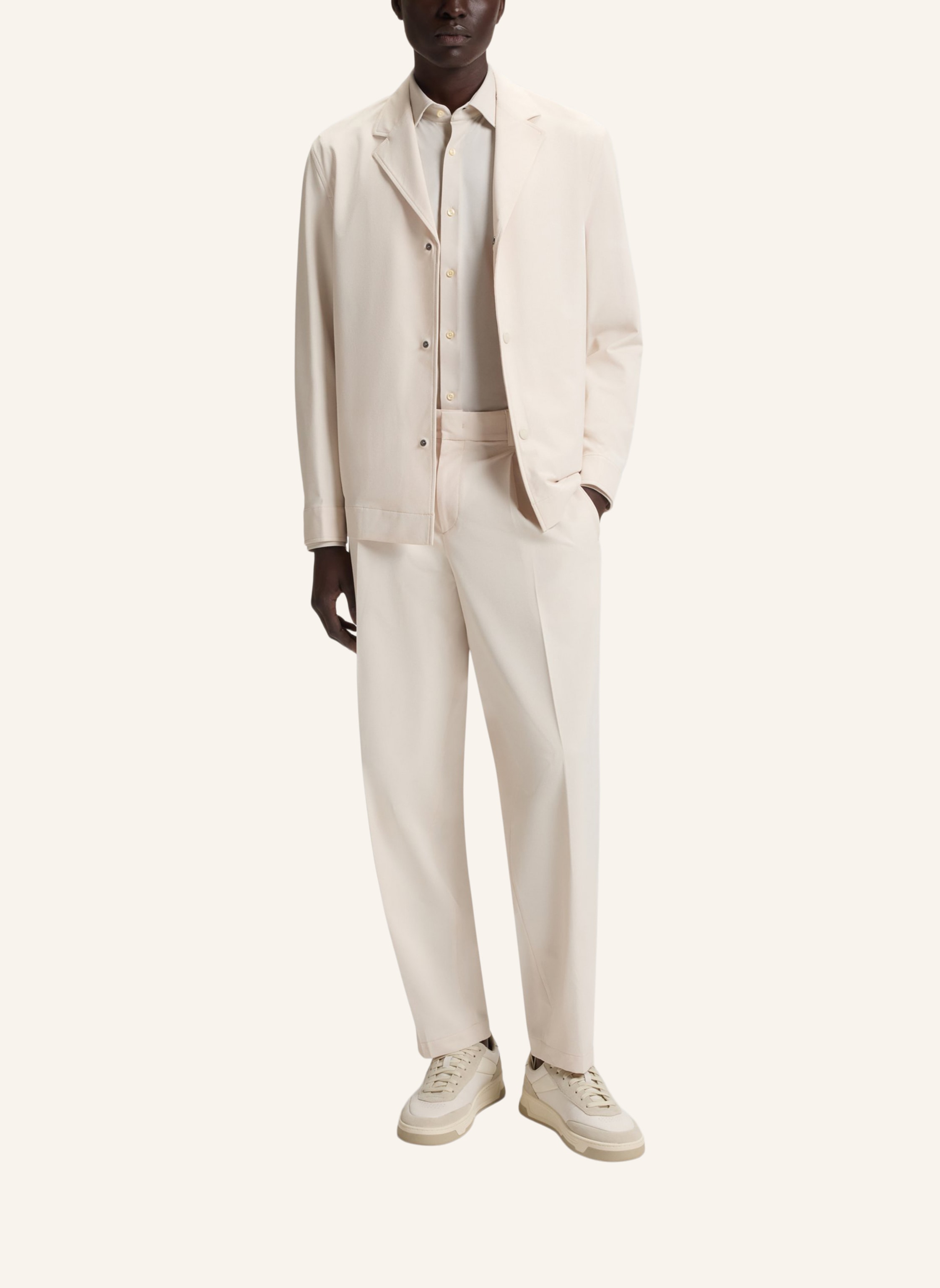 Thumbnail - Boss Blazer P-Carper-Wg-Pk-253f Relaxed Fit weiss