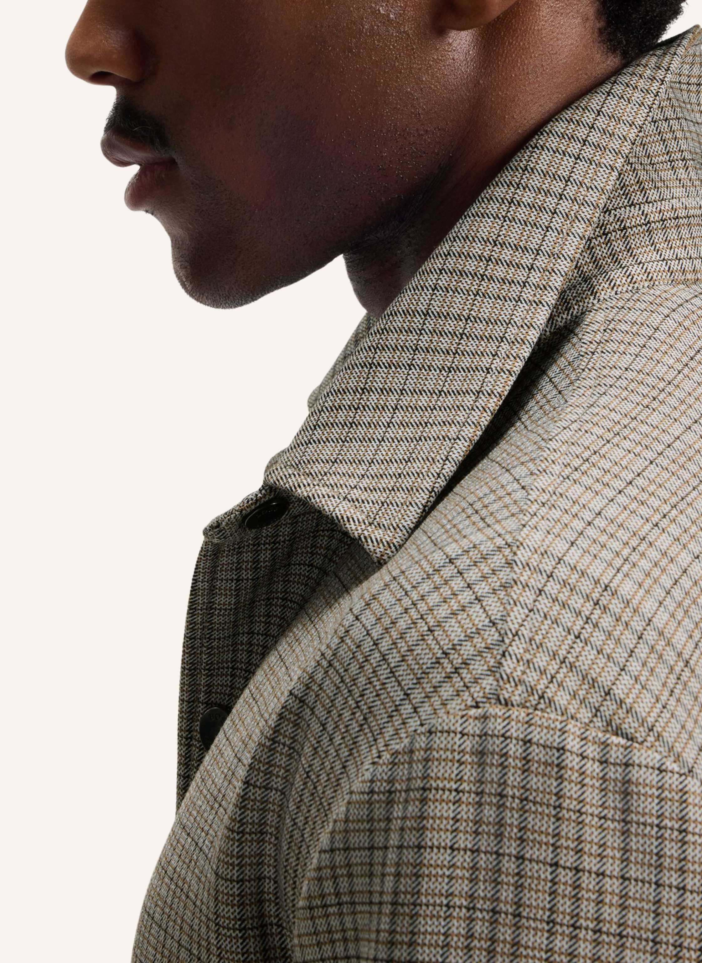 Thumbnail - Boss Blazer C-Craig-Coach-253 Relaxed Fit beige