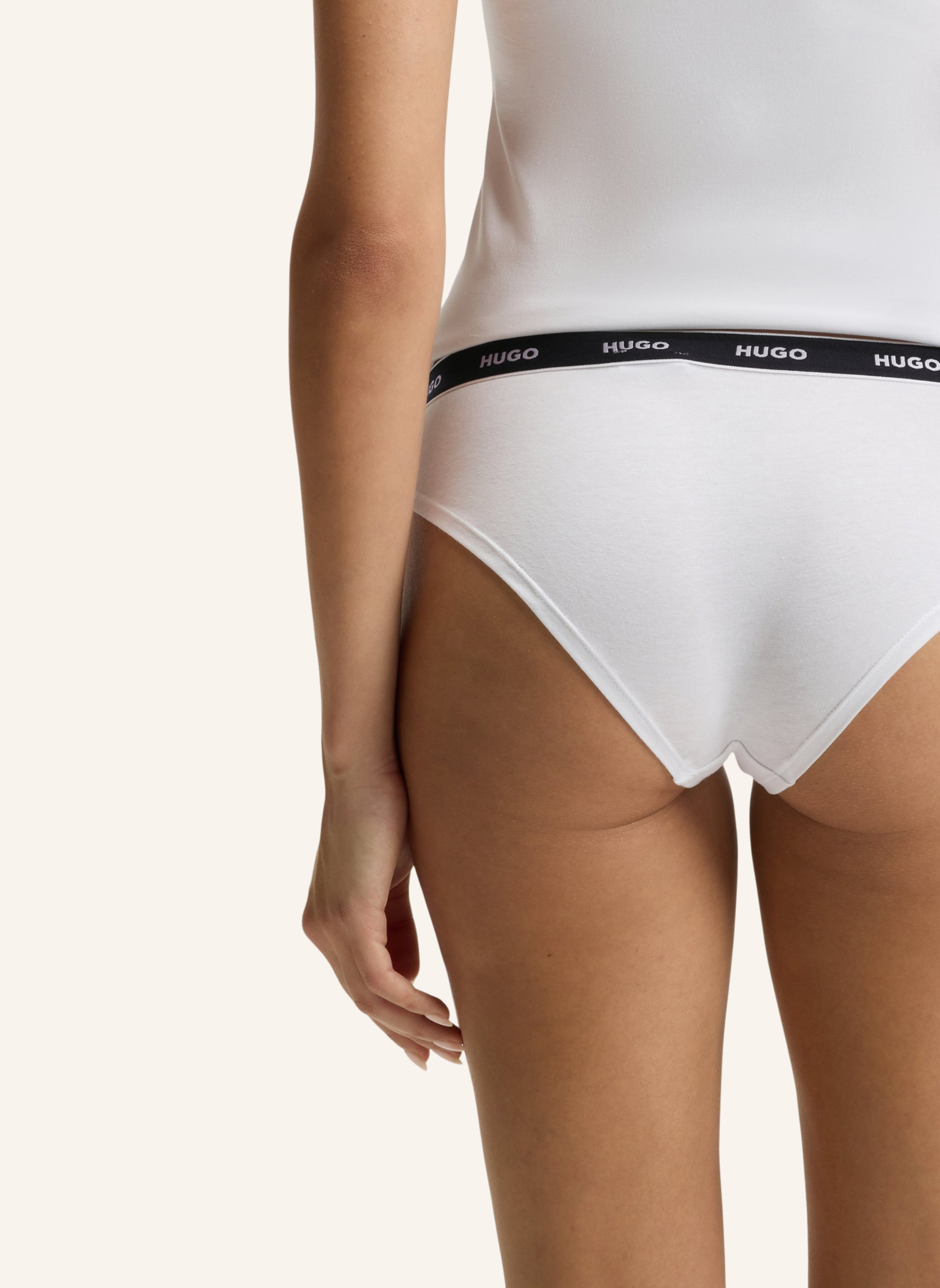 Thumbnail - Hugo Slip Triplet Brief Stripe rot