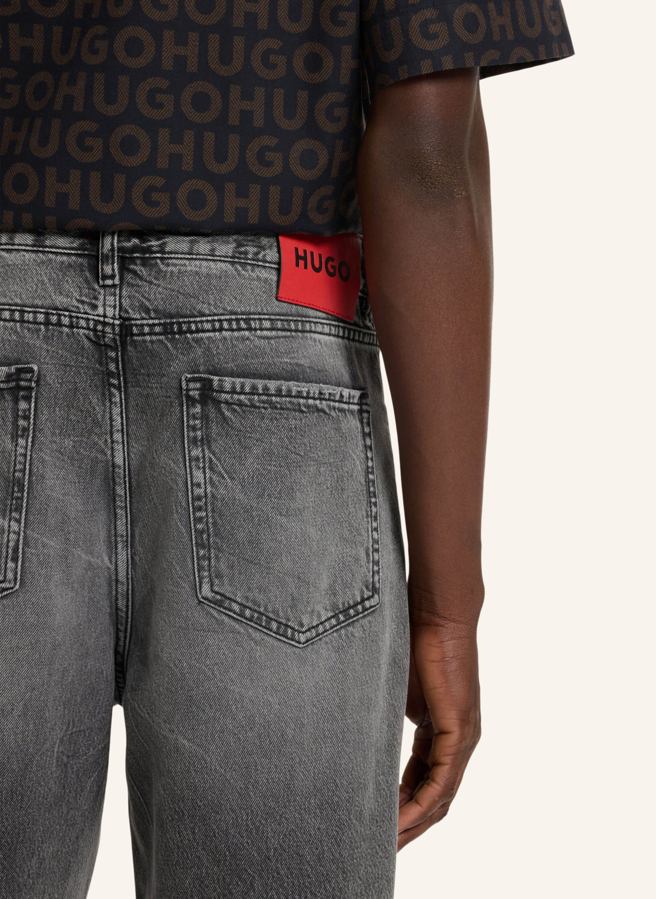 Thumbnail - Hugo Jeans Hugo 838 Tapered Fit grau