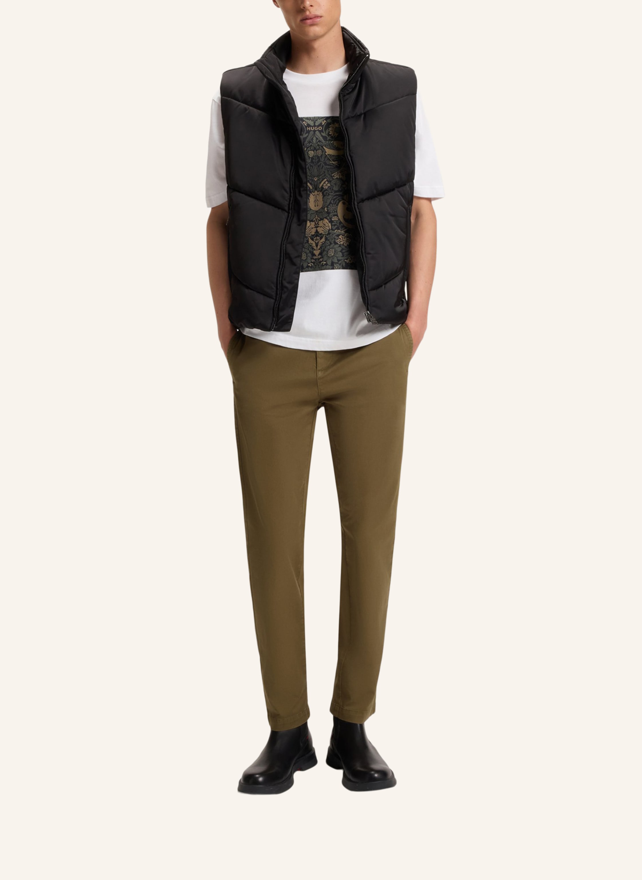 Thumbnail - Hugo Casual Hose david251d Slim Fit gruen