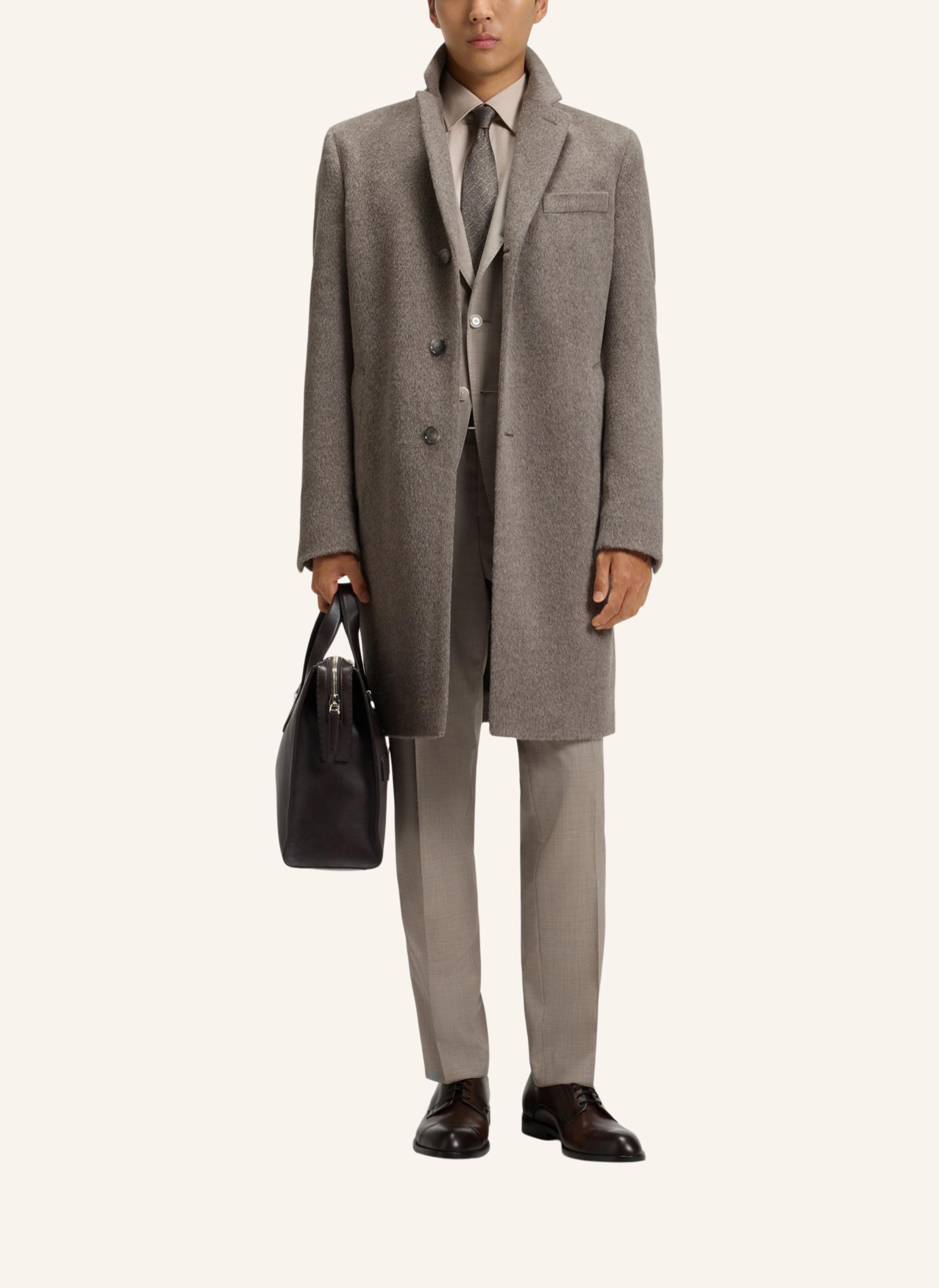 Thumbnail - Boss Klassischer Mantel H-Hyde-244 Slim Fit gruen