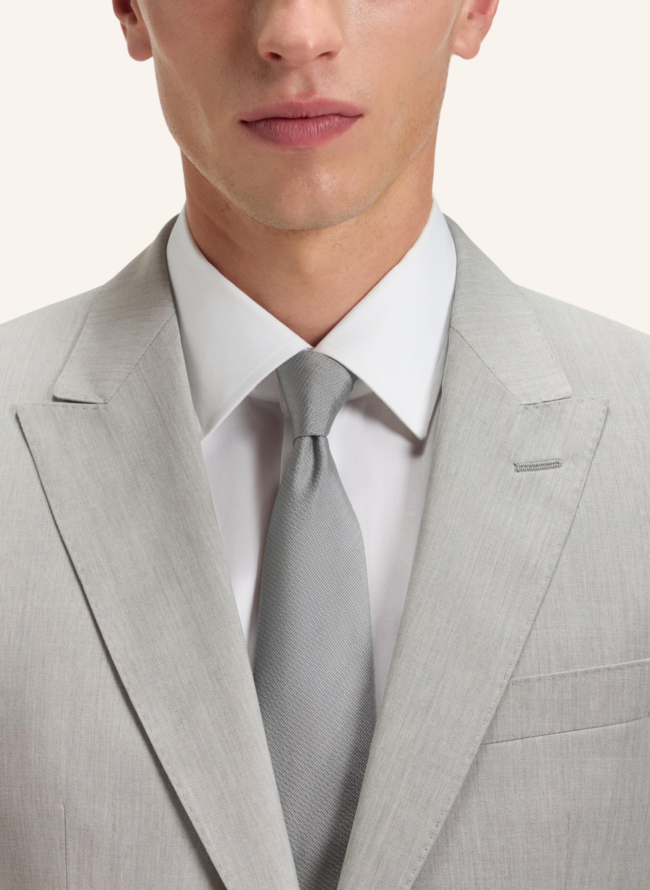 Thumbnail - Boss Business Anzug H-Huge-2pcs-Peak-242 Slim Fit silber