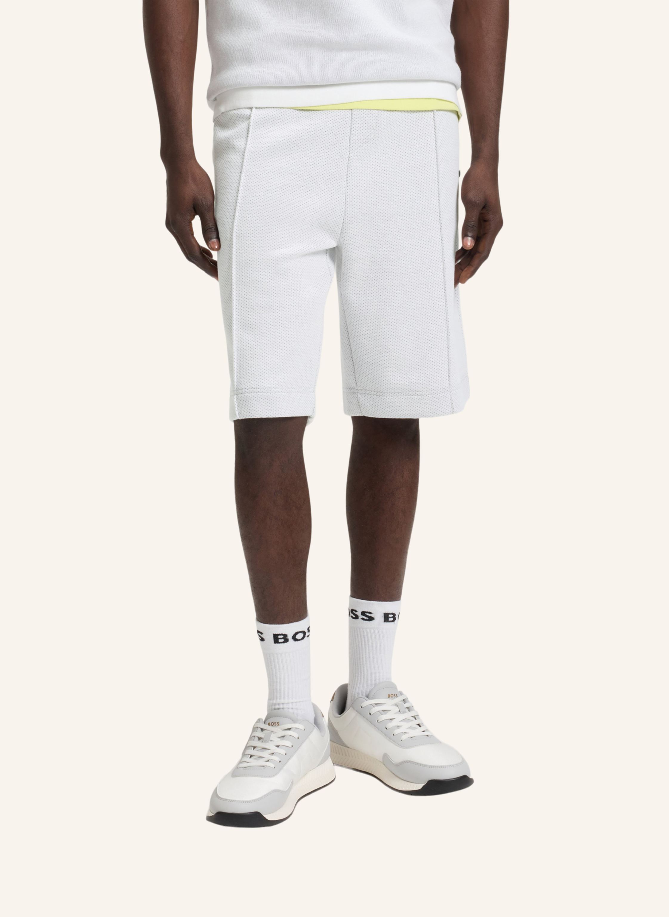 Thumbnail - Boss Casual Hose Shorts Tl Relaxed Fit weiss