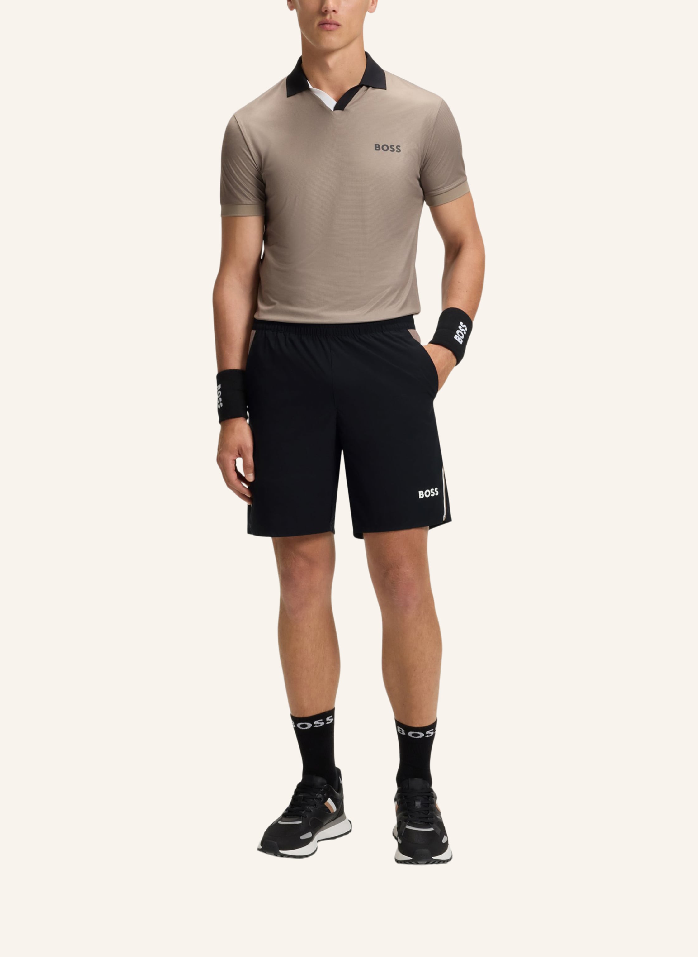 Thumbnail - Boss Tennisshorts T-Match schwarz