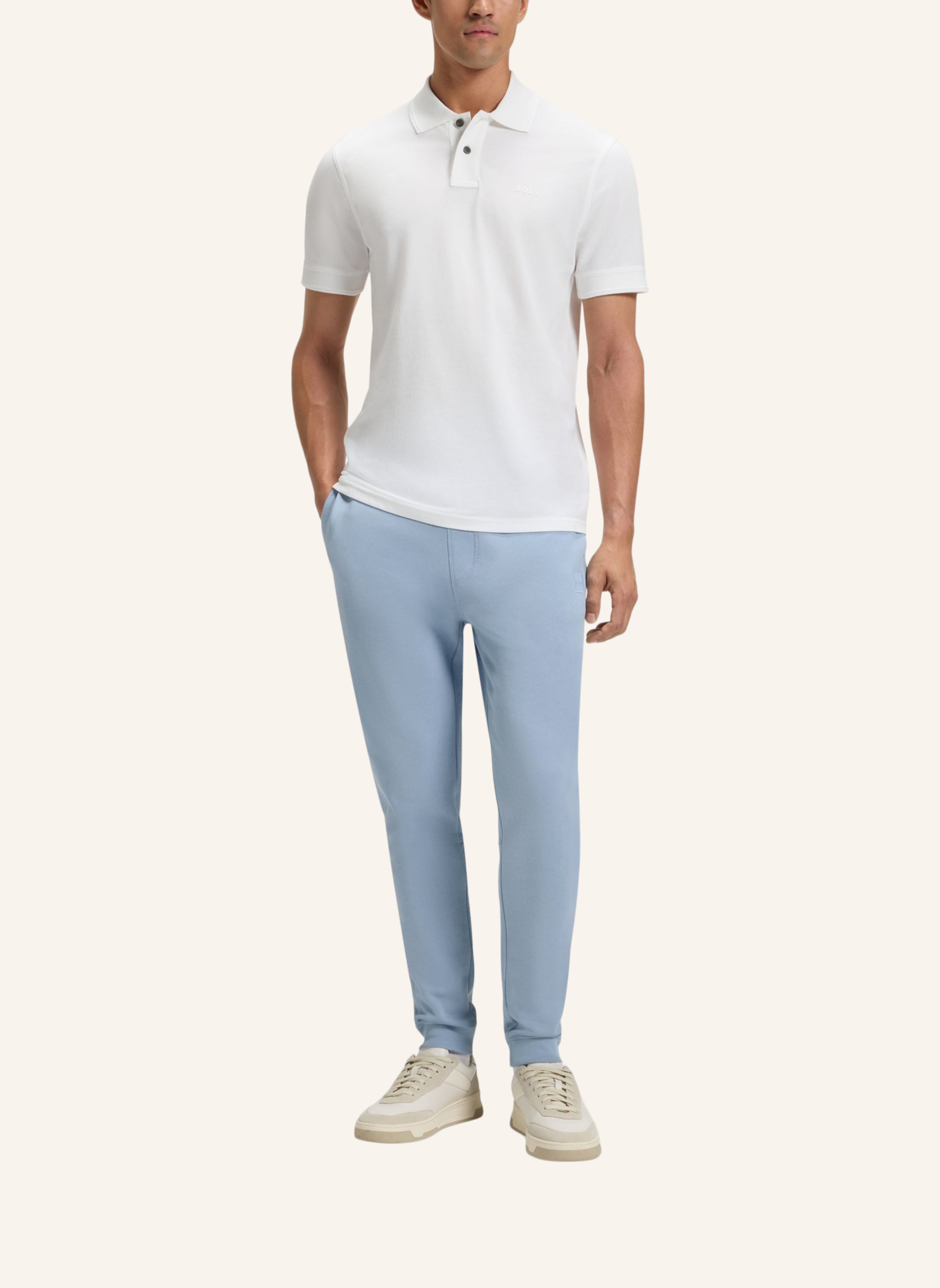 Thumbnail - Boss Casual Hose Sestart Regular Fit blau
