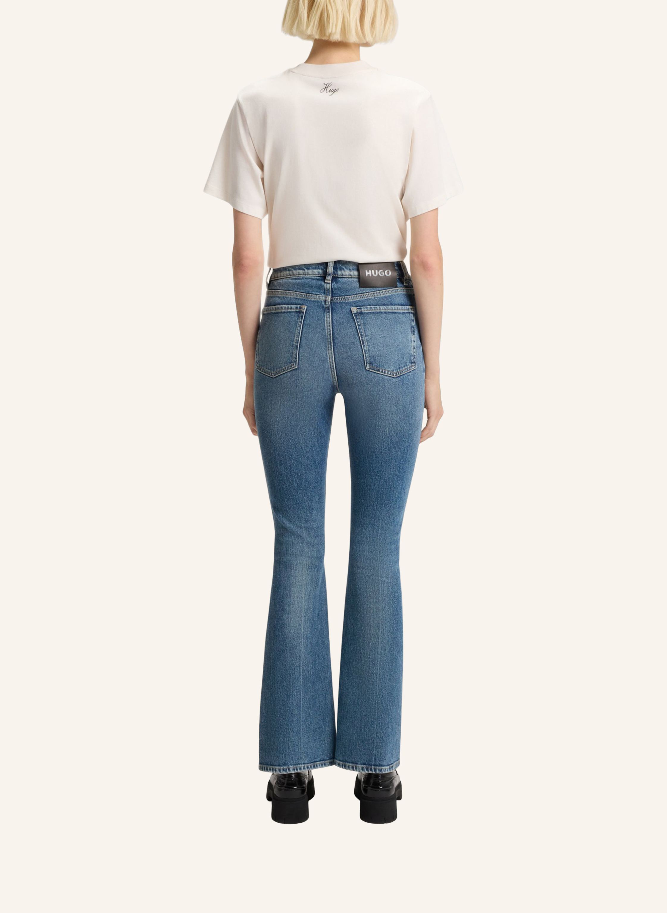 Thumbnail - Hugo Jeans Geflare_2 Skinny Fit blau