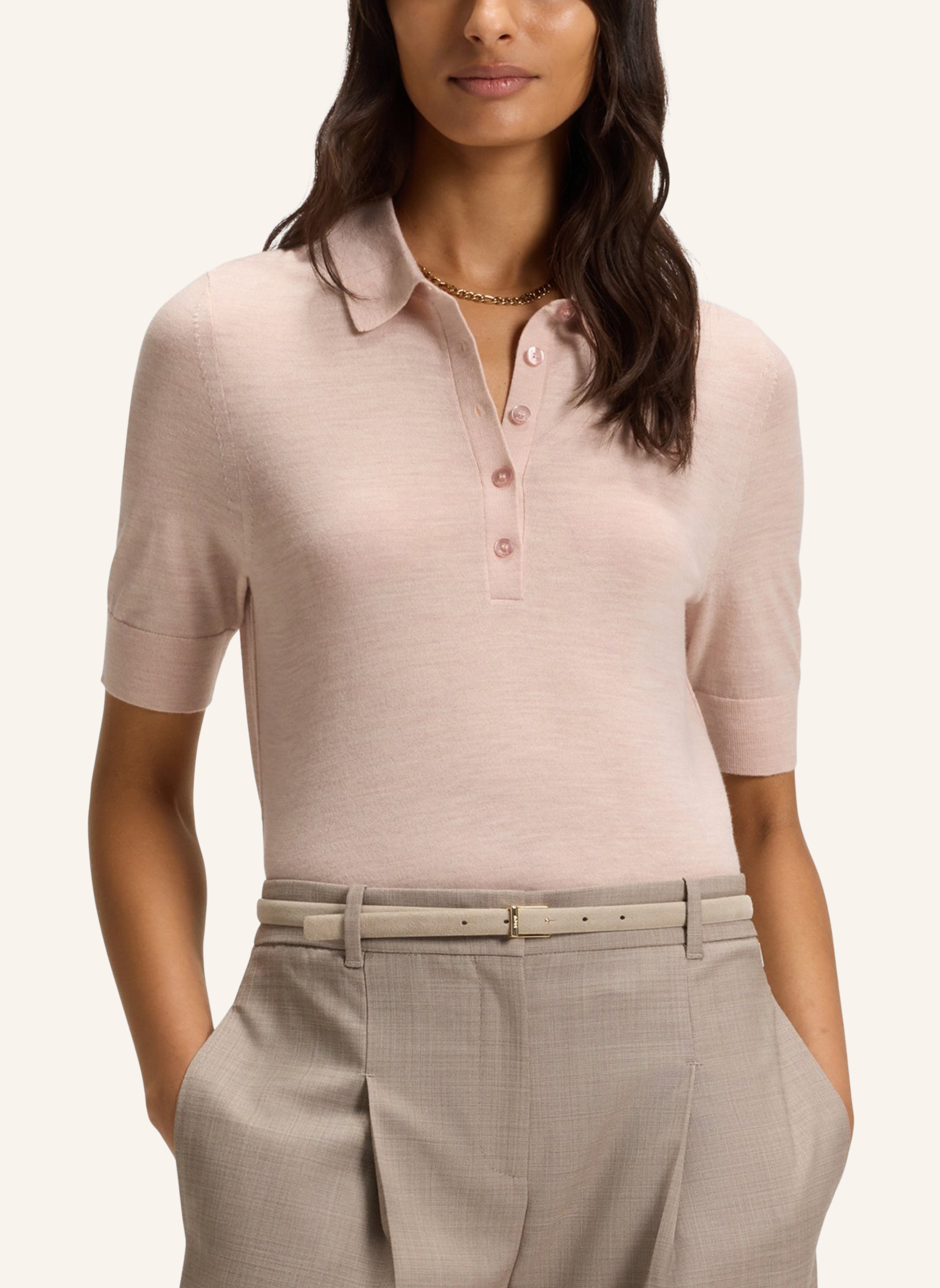 Thumbnail - Boss Pullover Fidenka Regular Fit lila