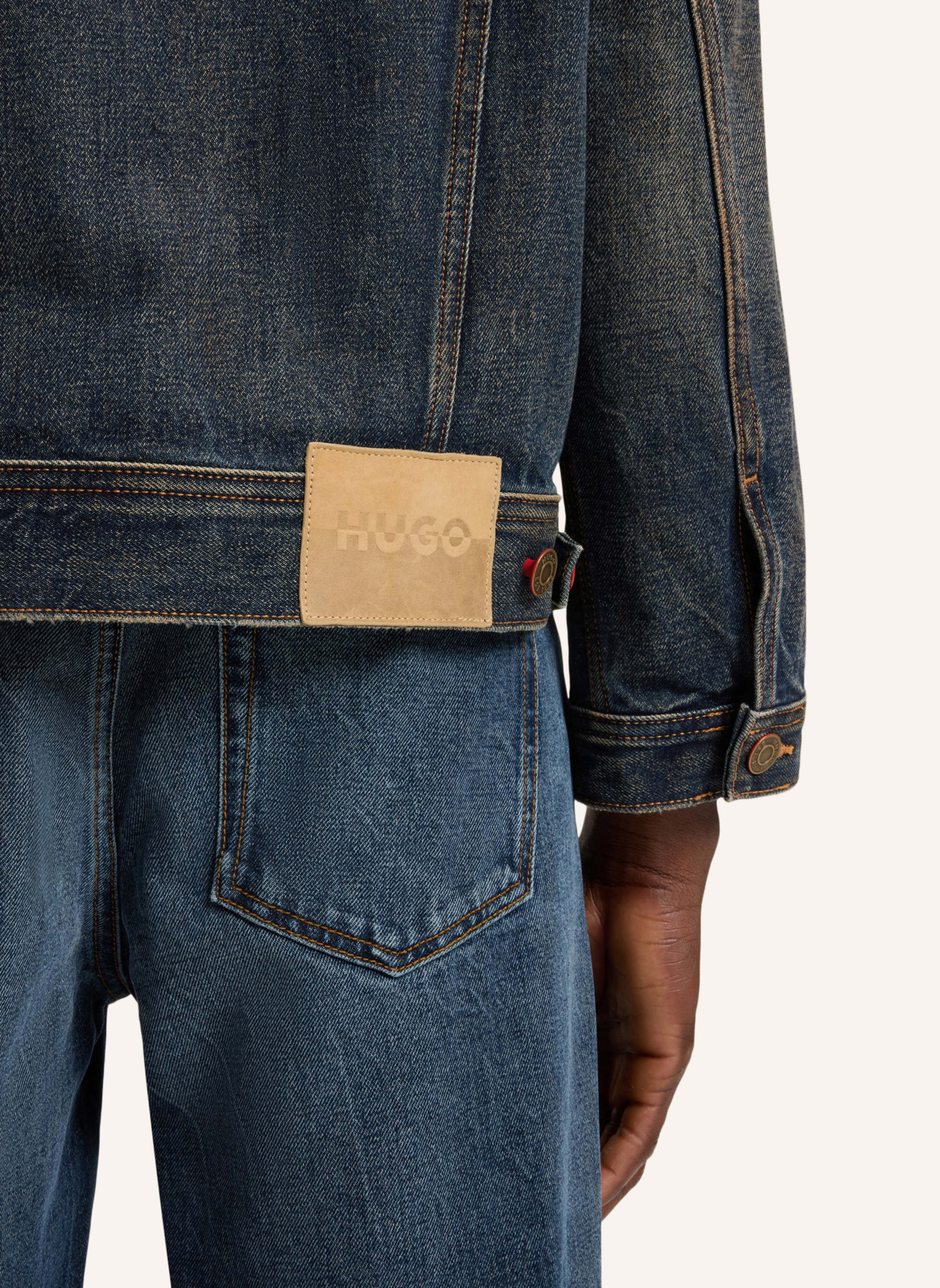 Thumbnail - Hugo Casual Jacke Hugo 095 Regular Fit blau