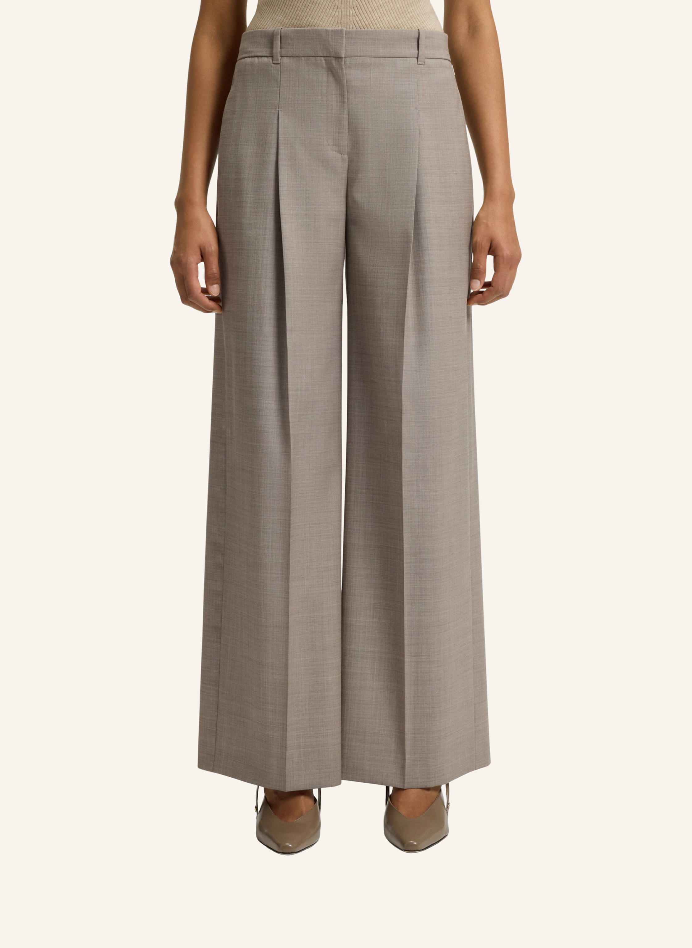 Thumbnail - Boss Business Hose tiana4 Regular Fit beige