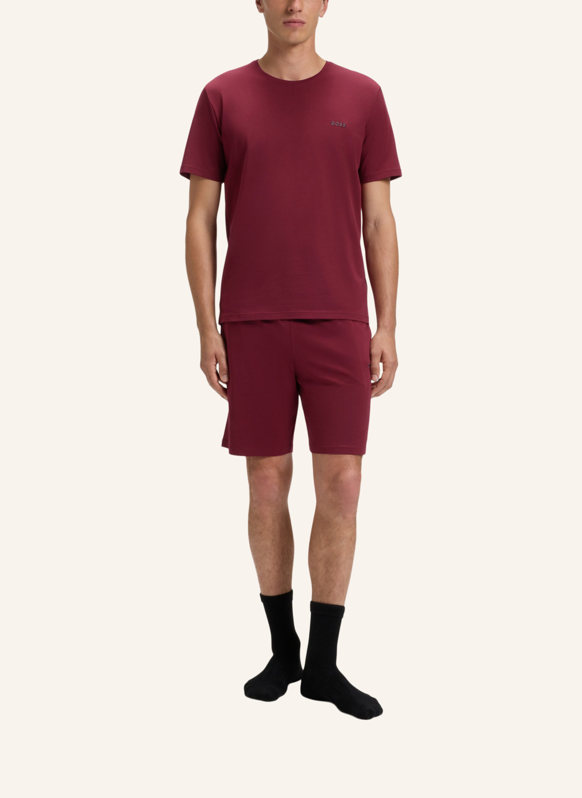 Thumbnail - Boss Loungewear Unterteil Mix&Match Short Cw rot