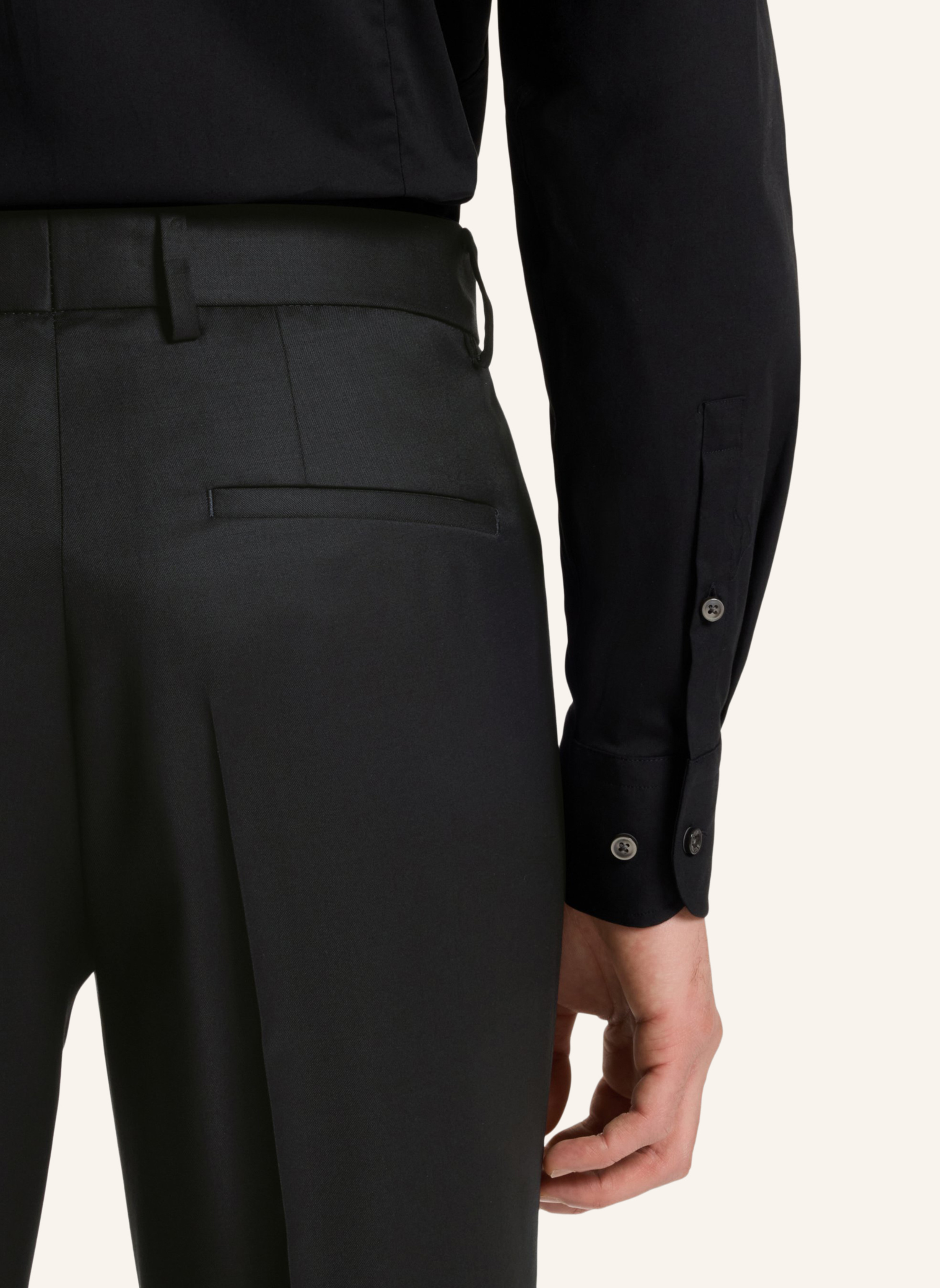 Thumbnail - Boss Anzughose Genius Slim Fit schwarz