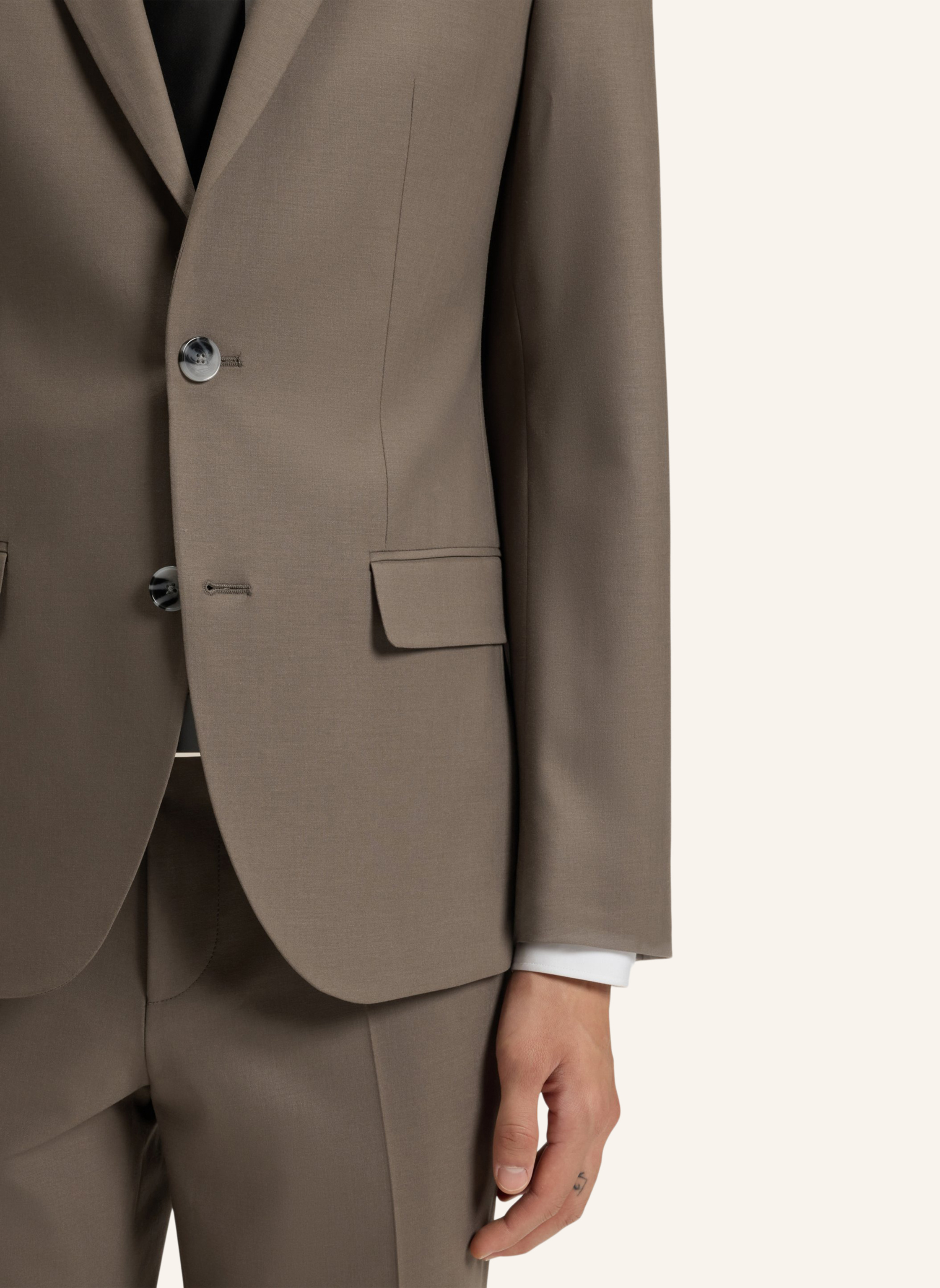 Thumbnail - Hugo Business Anzug Henry/getlin232x Slim Fit grau