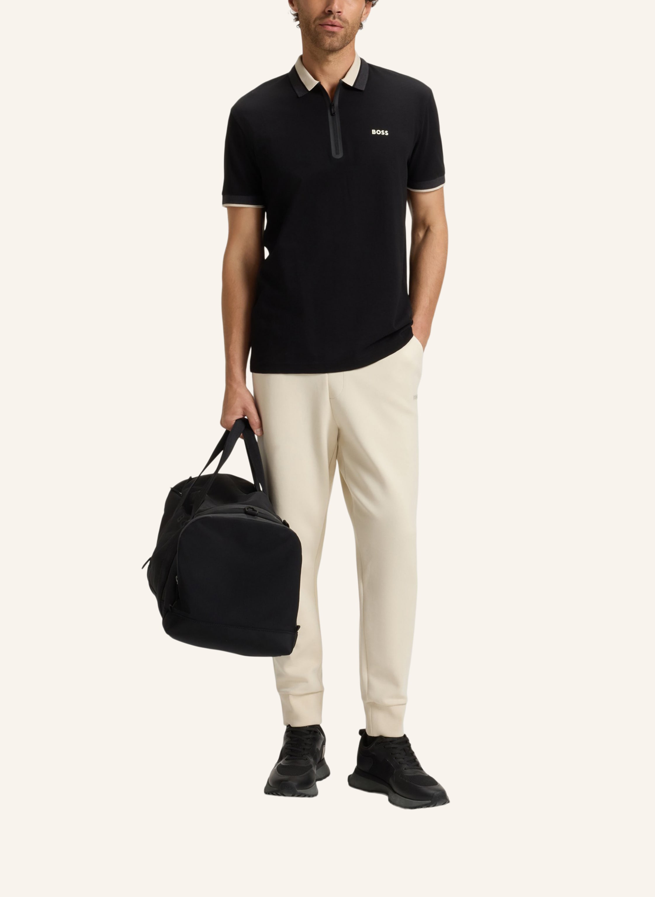 Thumbnail - Boss Casual Hose Hadiko Regular Fit weiss