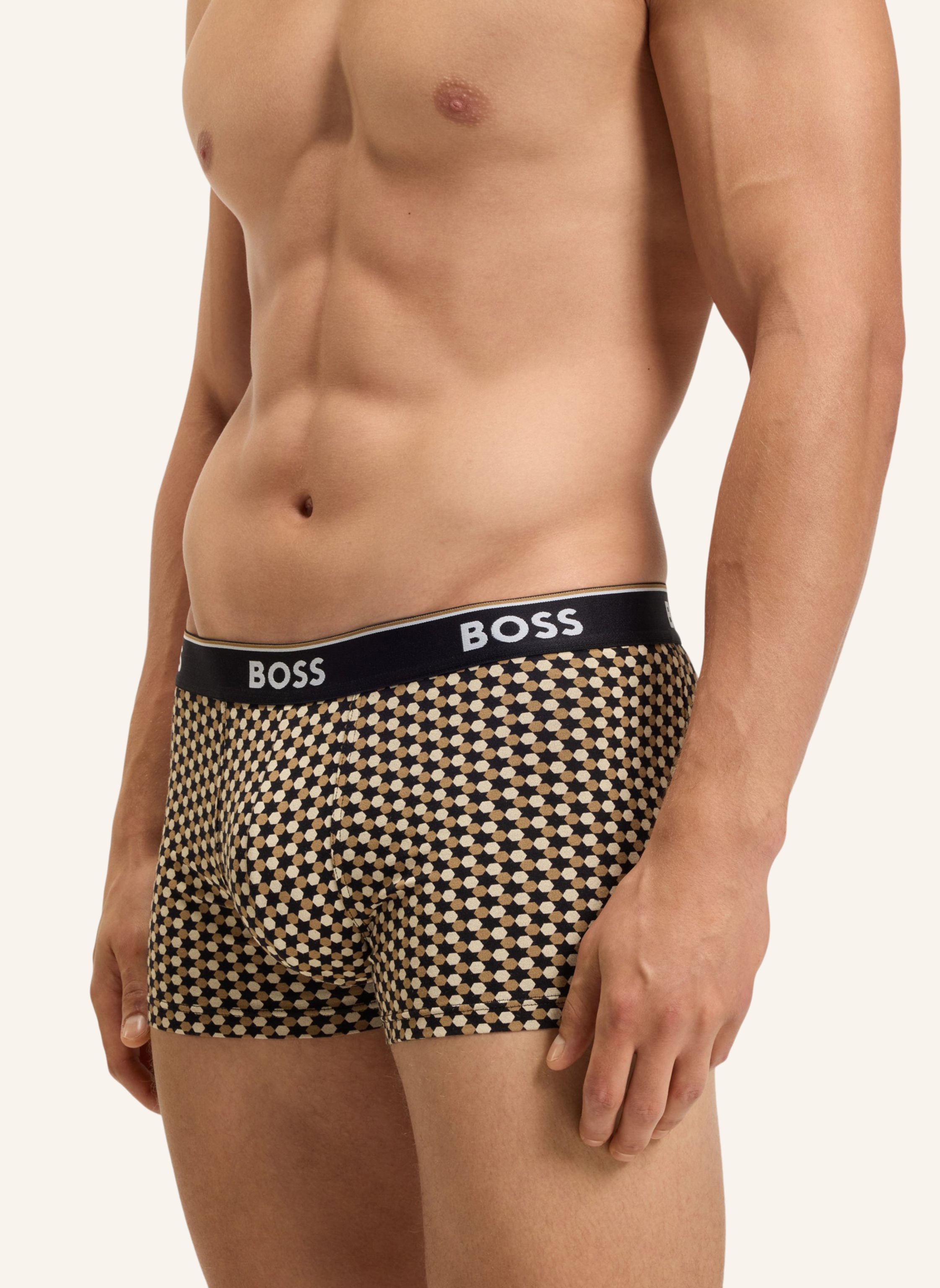 Thumbnail - Boss Boxershort Trunk 3p Power Desig lila