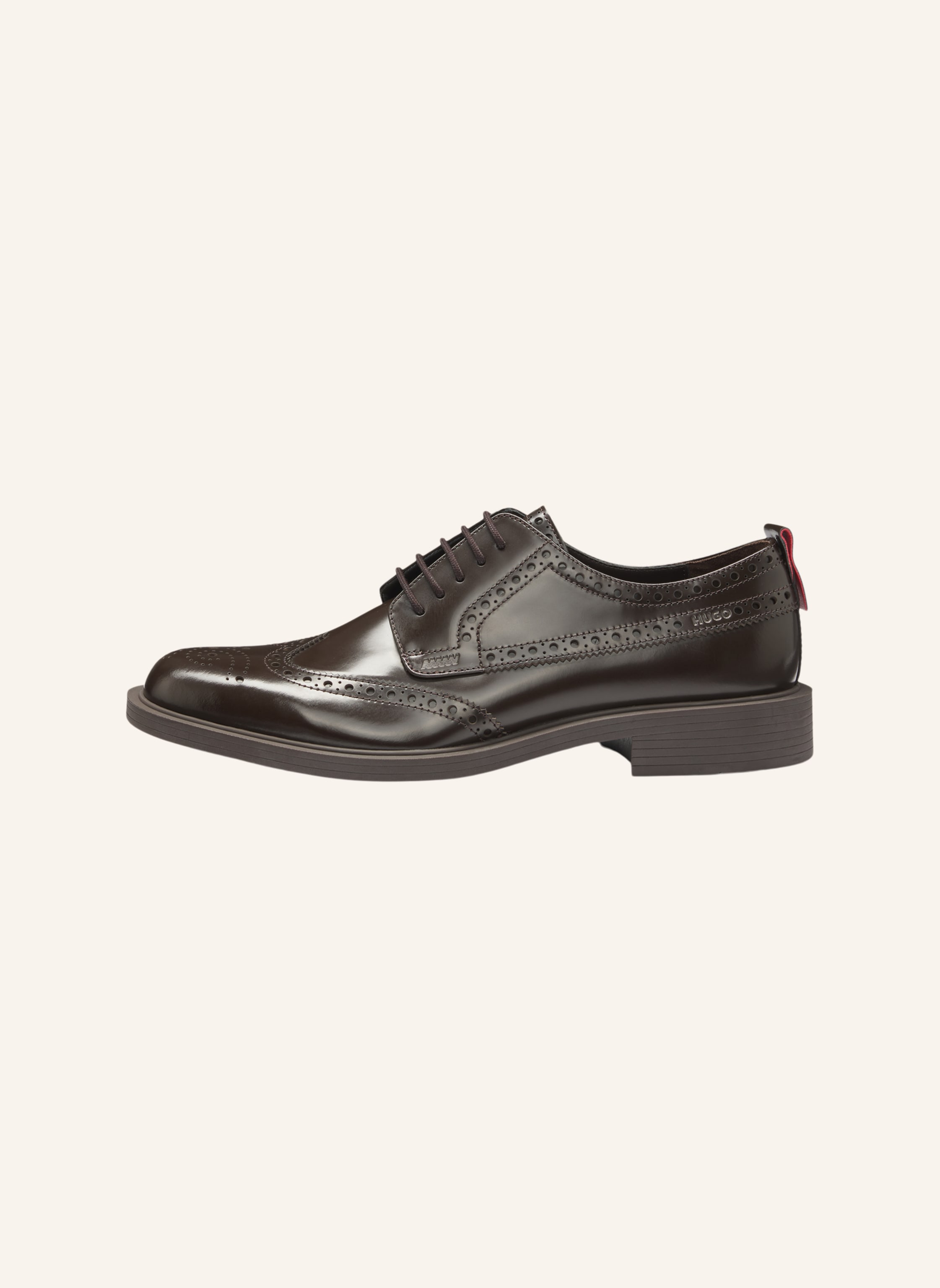Thumbnail - Hugo Business-Schnürschuh Lysander_Derb_Bobr braun