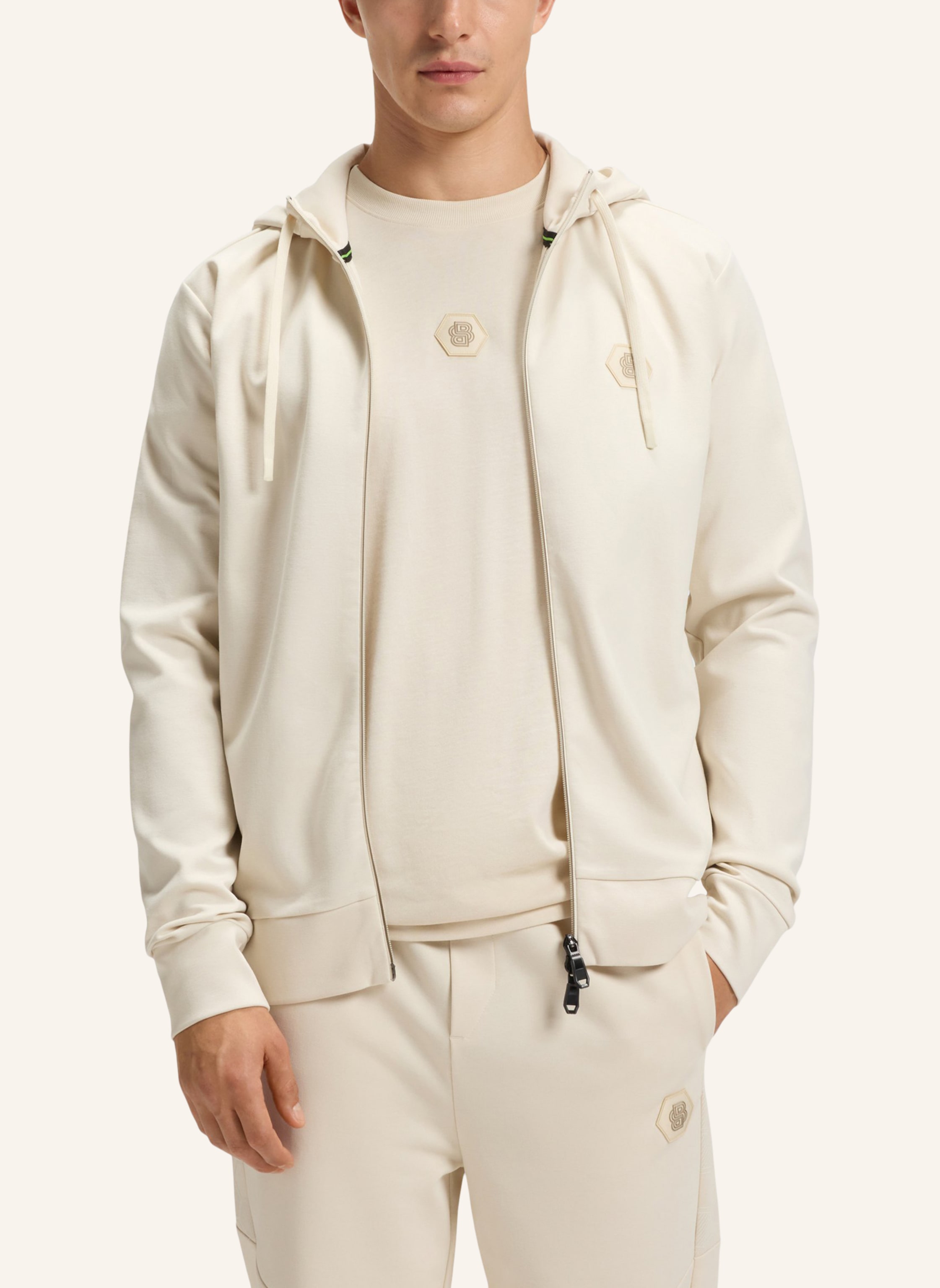 Thumbnail - Boss Sweatshirt Saggy Future Relaxed Fit weiss