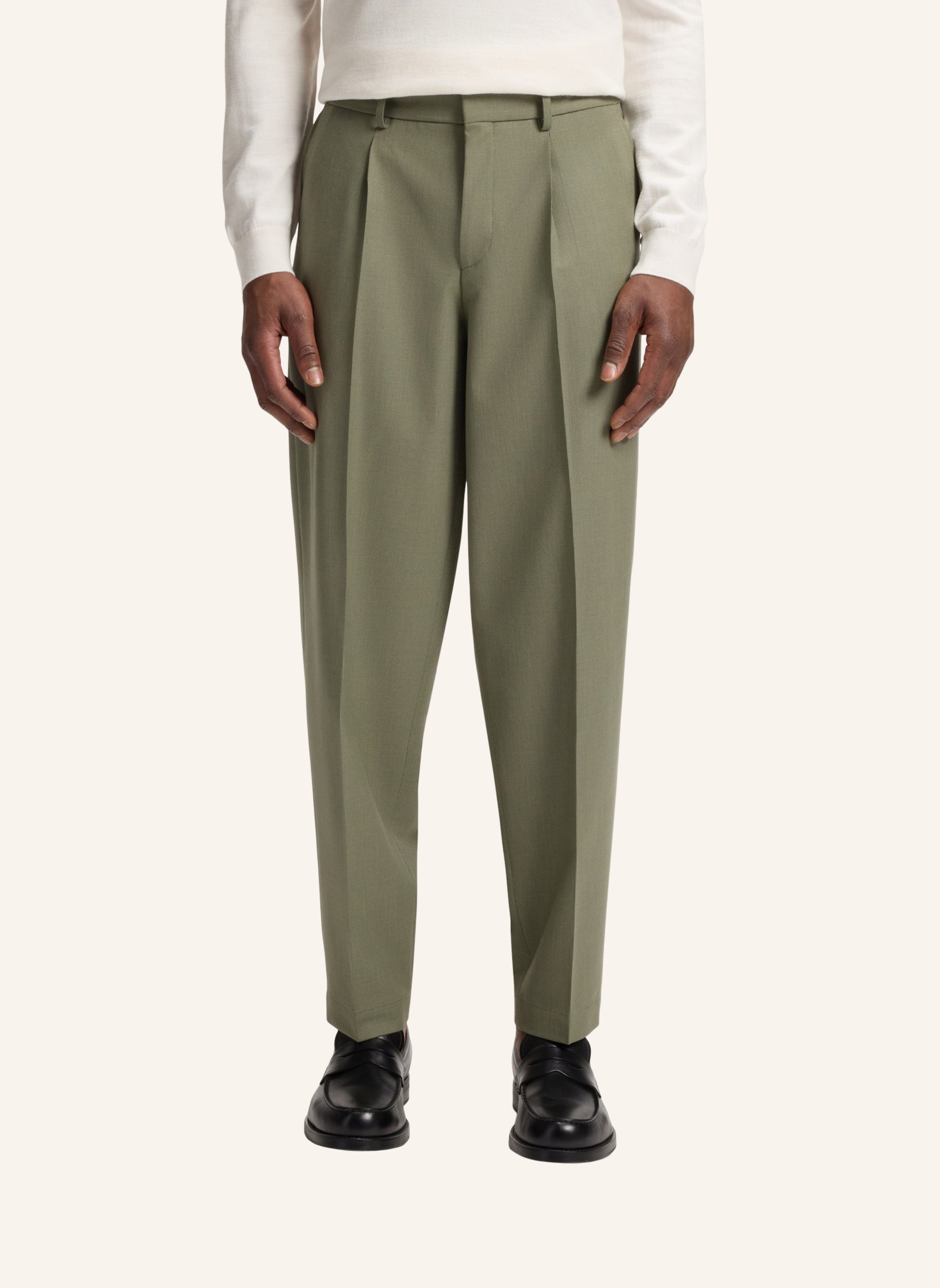 Thumbnail - Boss Business Hose P-Phil-Pl-Cw-Wg-253 Tapered Fit gruen