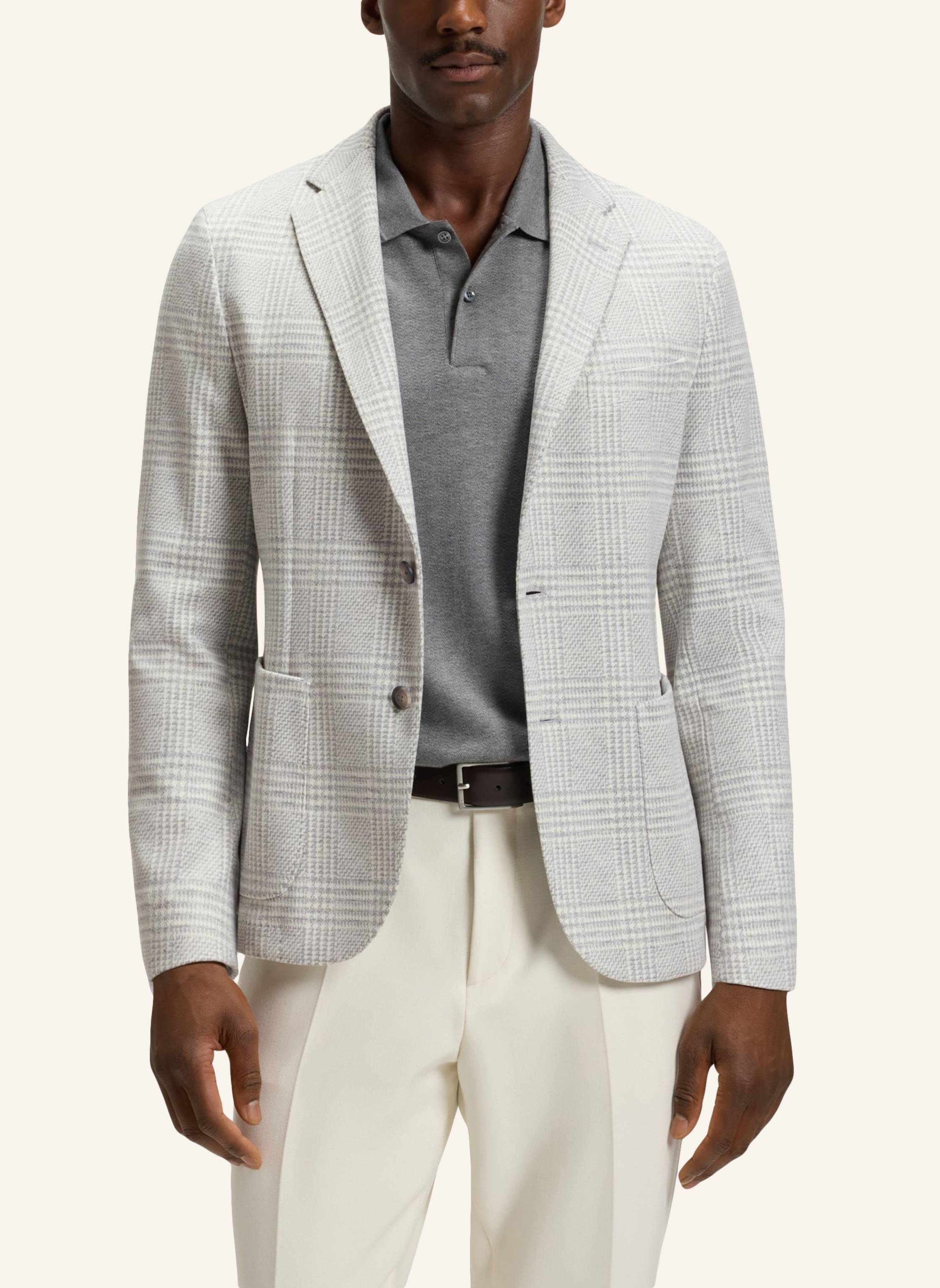 Thumbnail - Boss Blazer C-Hanry-J-252 Slim Fit silber