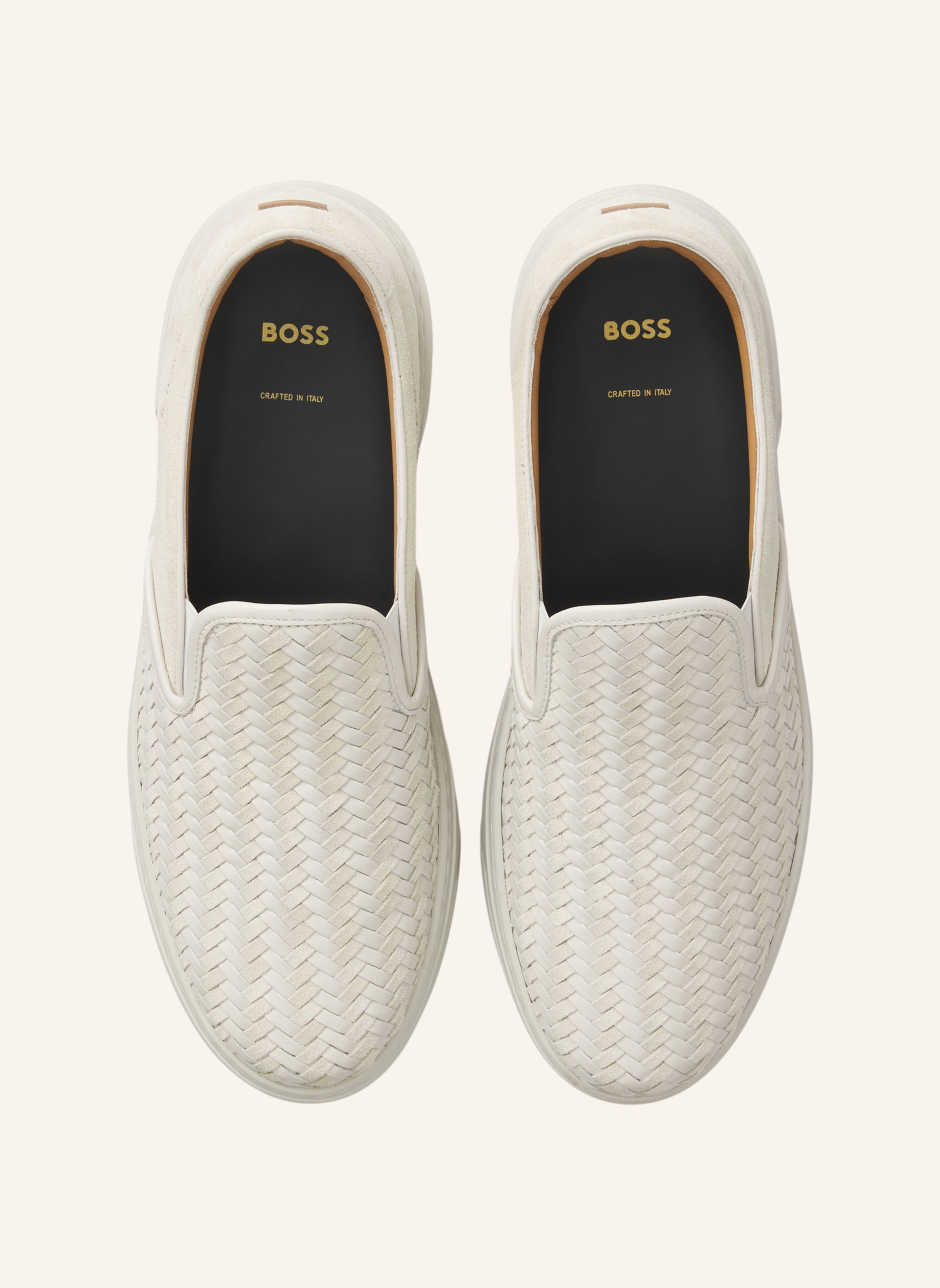 Thumbnail - Boss Casual Slipper Gary_Slon_Sdwv_204 beige