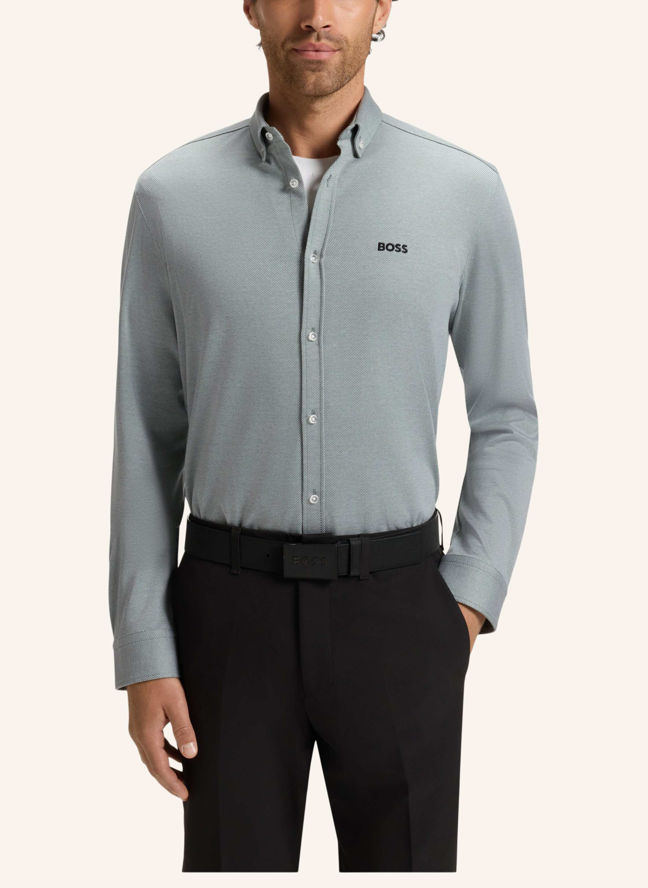 Thumbnail - Boss Casual Hemd B_Motion L Regular Fit gruen