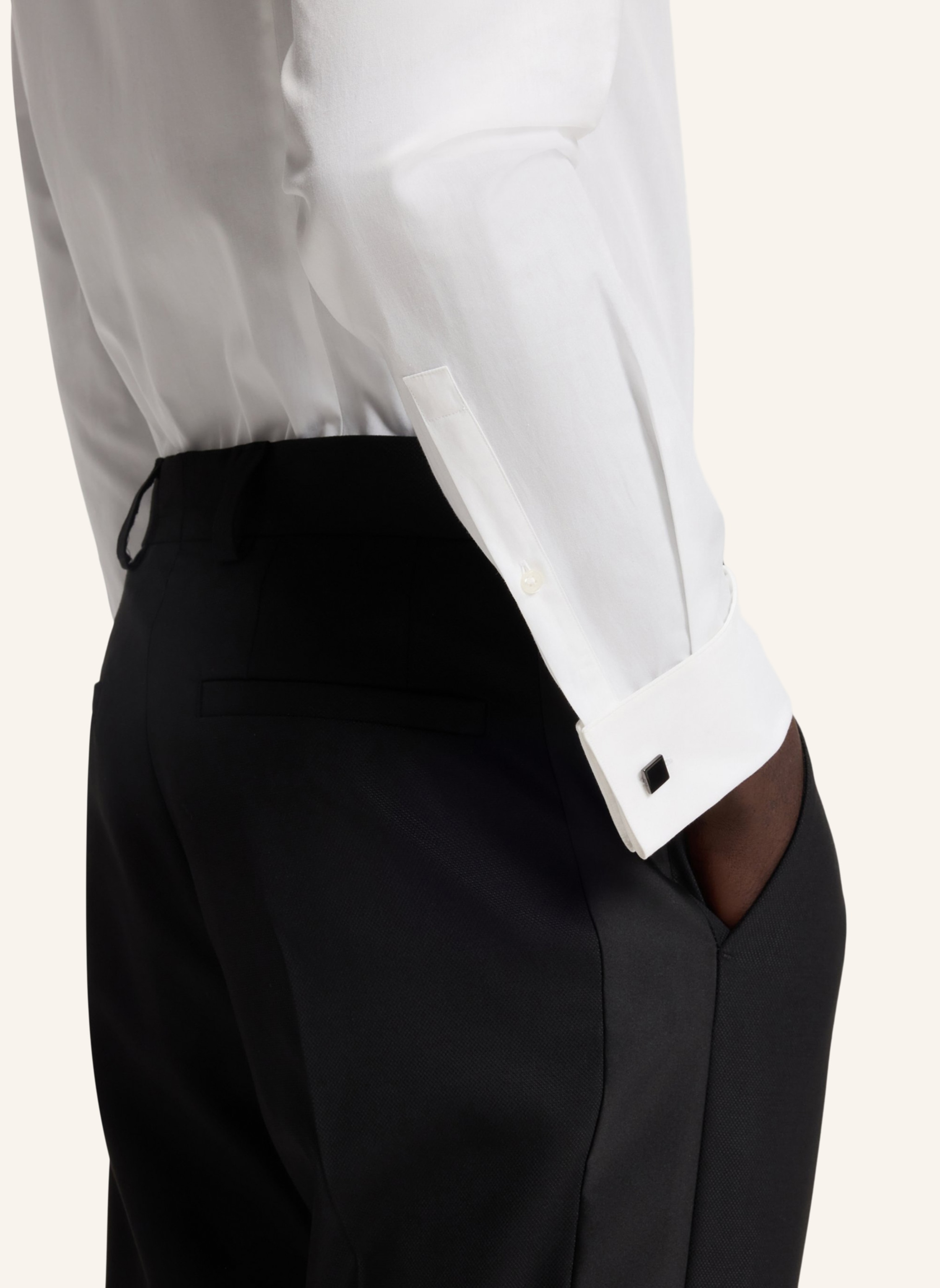 Thumbnail - Hugo Business Hemd Kameron Slim Fit weiss